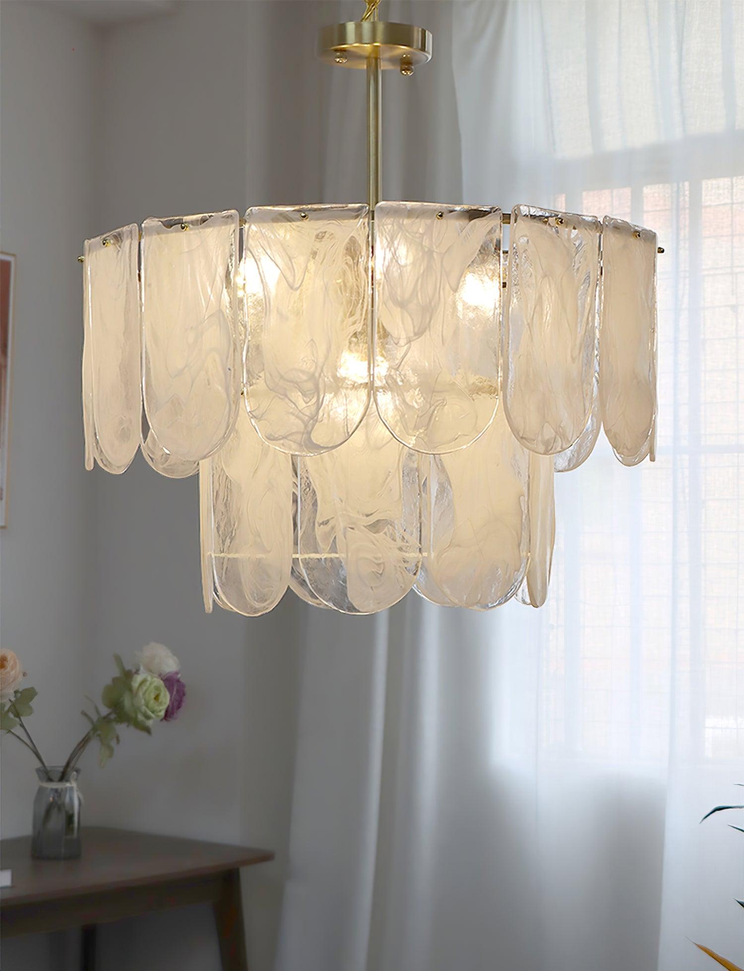 Traditional Classic Glass Chandelier - Letslighting