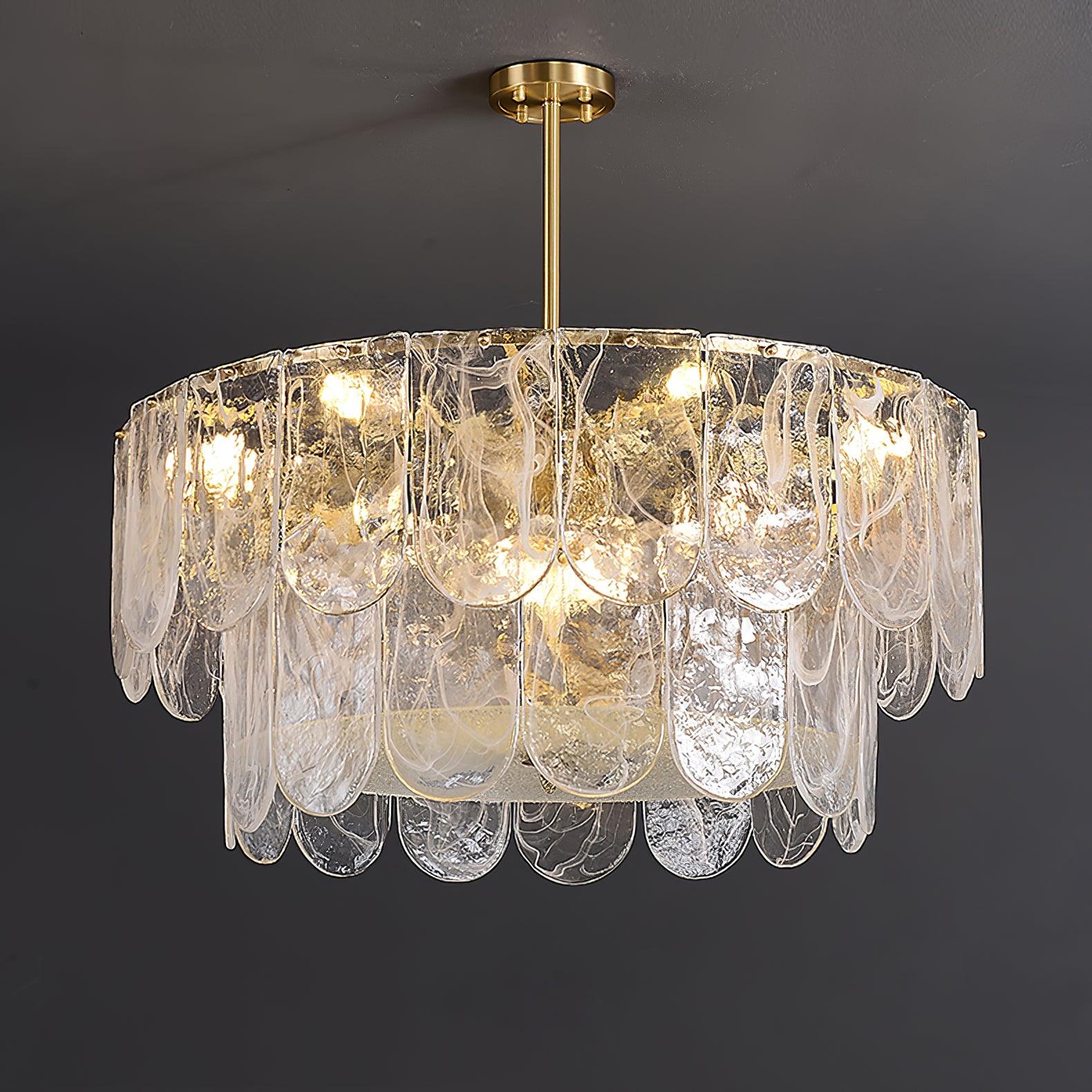 Traditional Classic Glass Chandelier - Letslighting