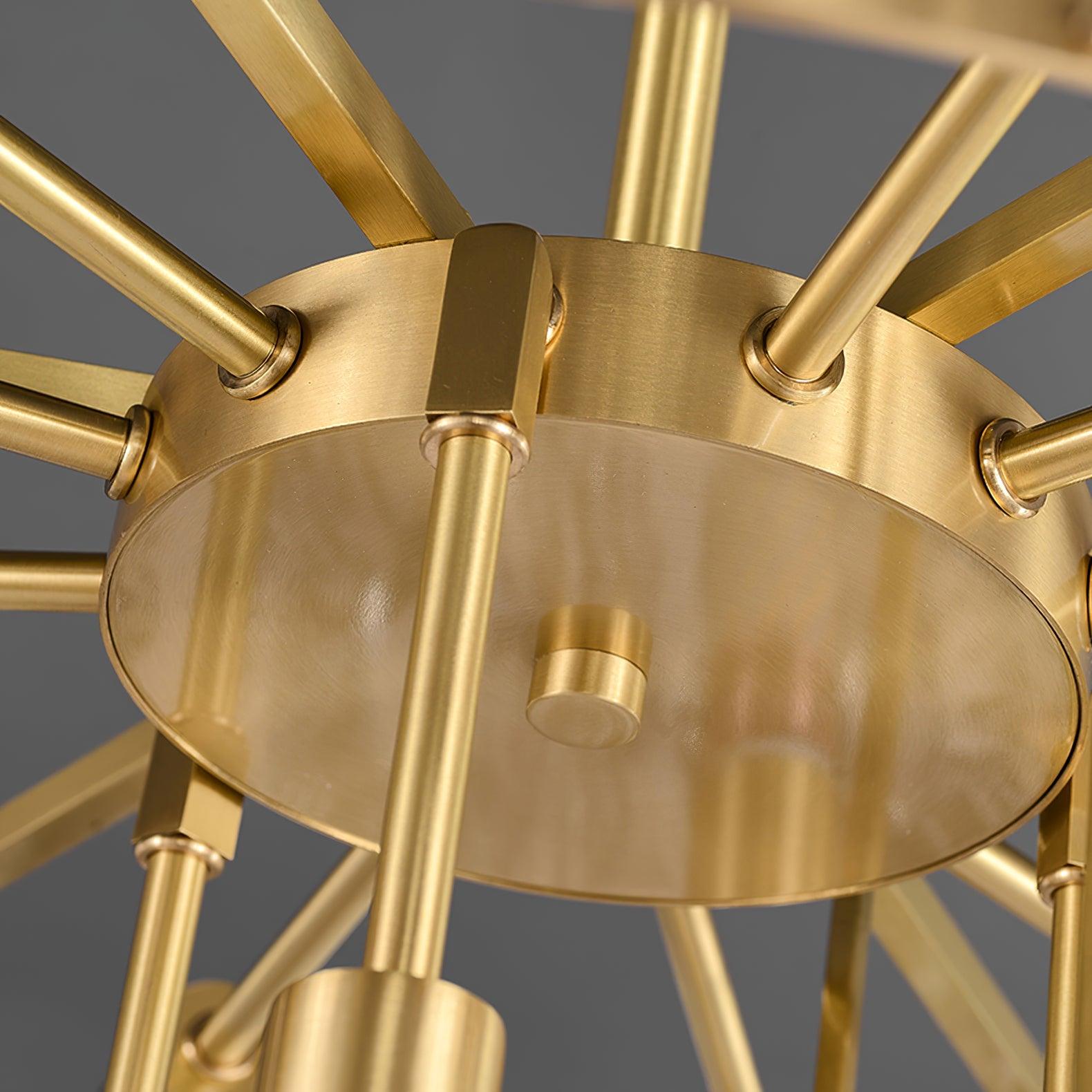 Traditional Classic Glass Chandelier - Letslighting