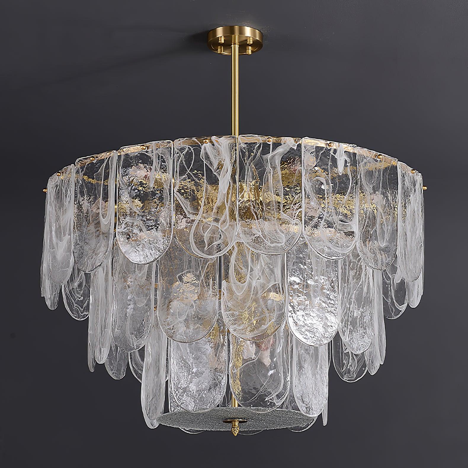 Traditional Classic Glass Chandelier - Letslighting
