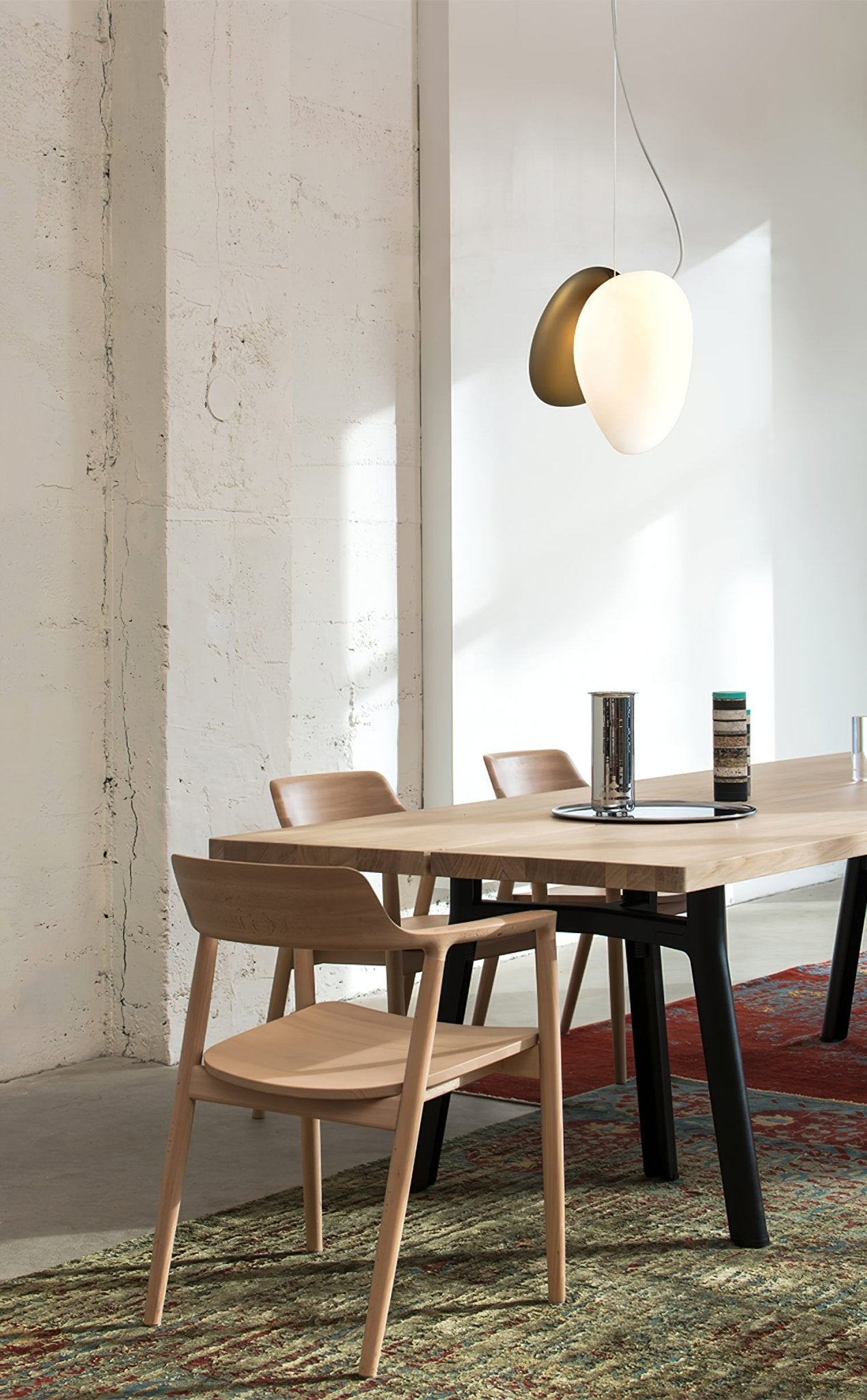 Translucent Frosted Glass Pendant Light - Letslighting