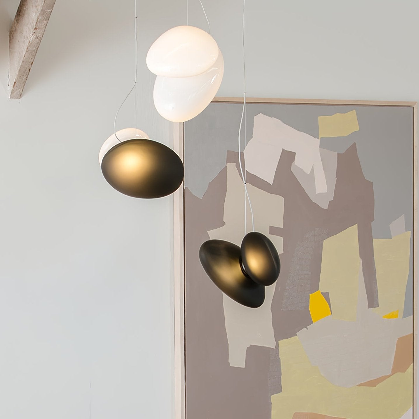 Translucent Frosted Glass Pendant Light - Letslighting