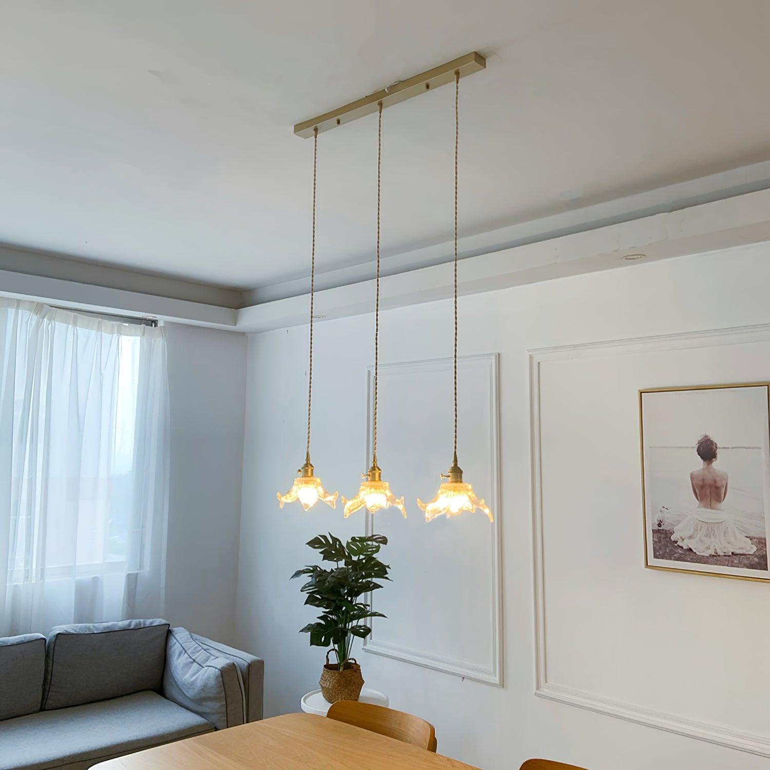 Transparent Crystal Pendant Light - Letslighting