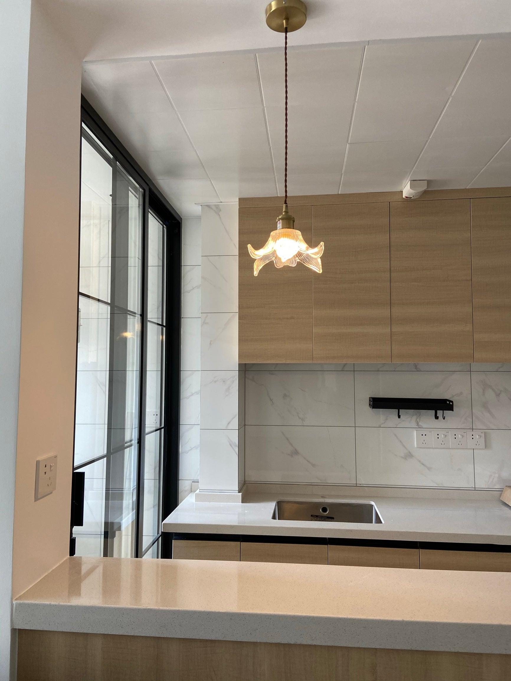 Transparent Crystal Pendant Light - Letslighting