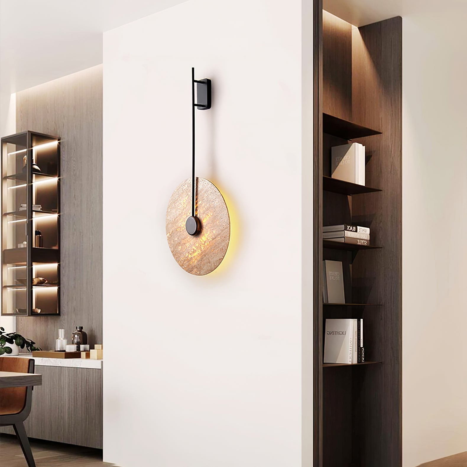 Visolia Travertine Wall Light - Letslighting
