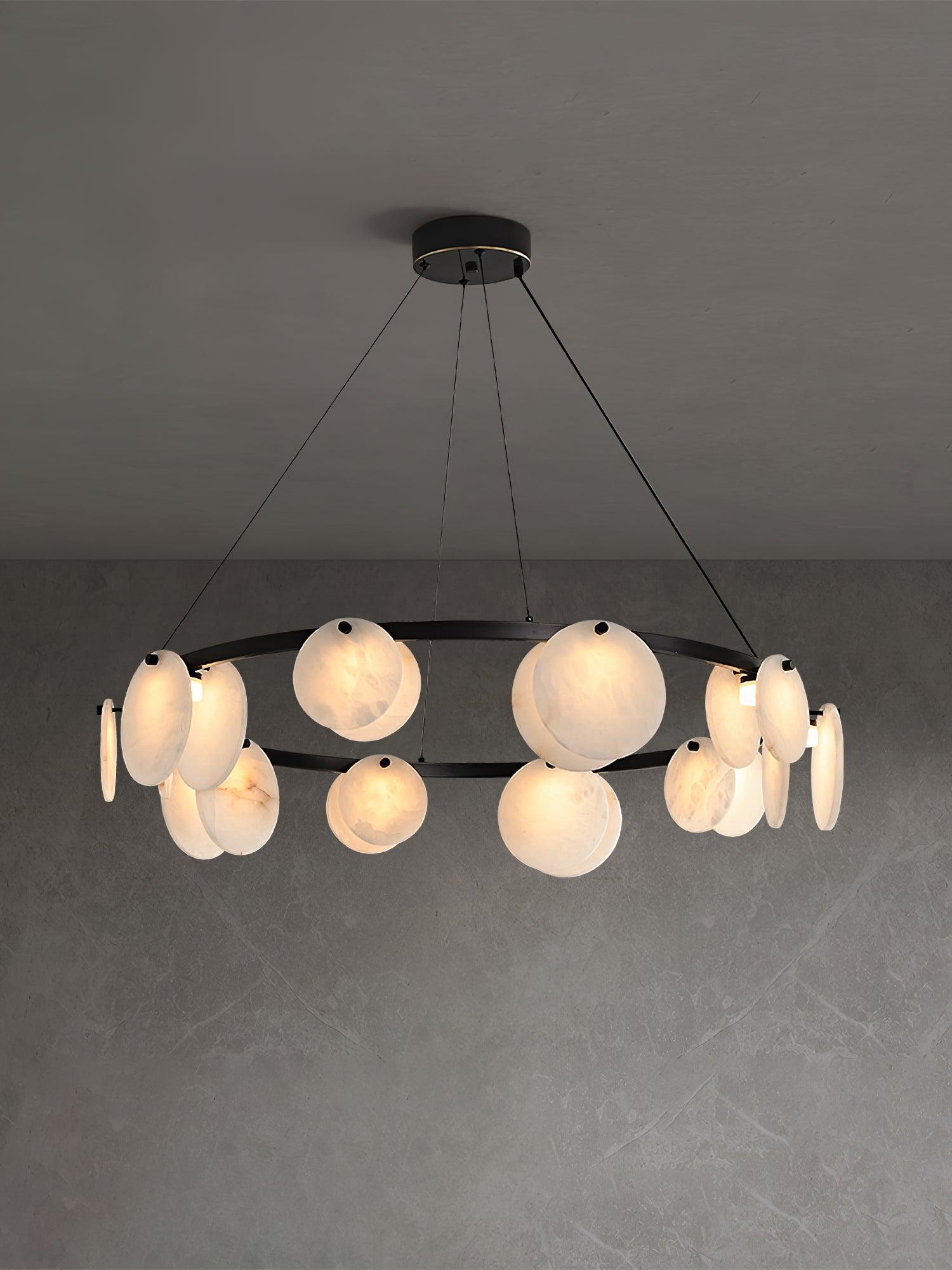 Olveneth Alabaster Chandelier - Letslighting