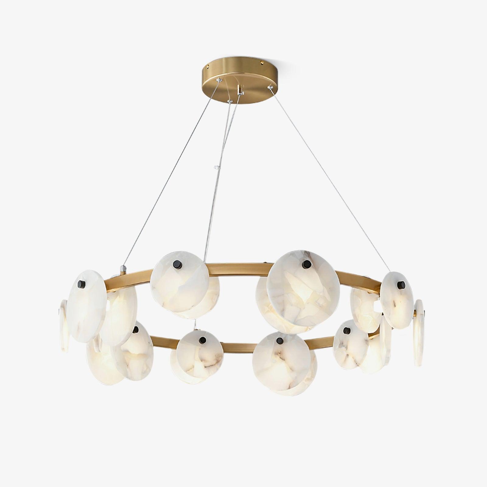 Olveneth Alabaster Chandelier - Letslighting