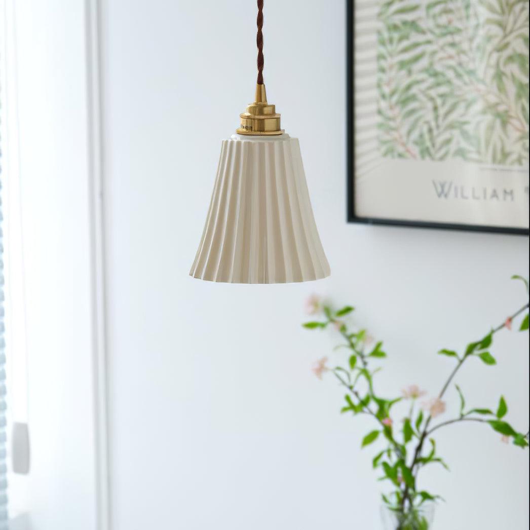 Trumpet Ceramic Pendant Light - Letslighting