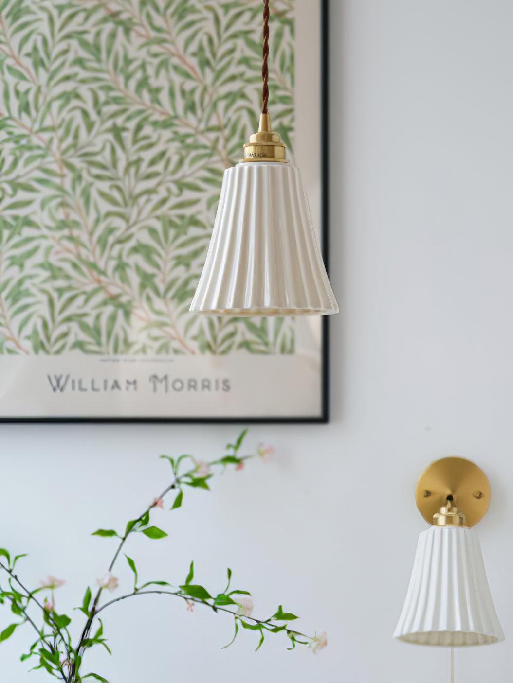 Trumpet Ceramic Pendant Light - Letslighting