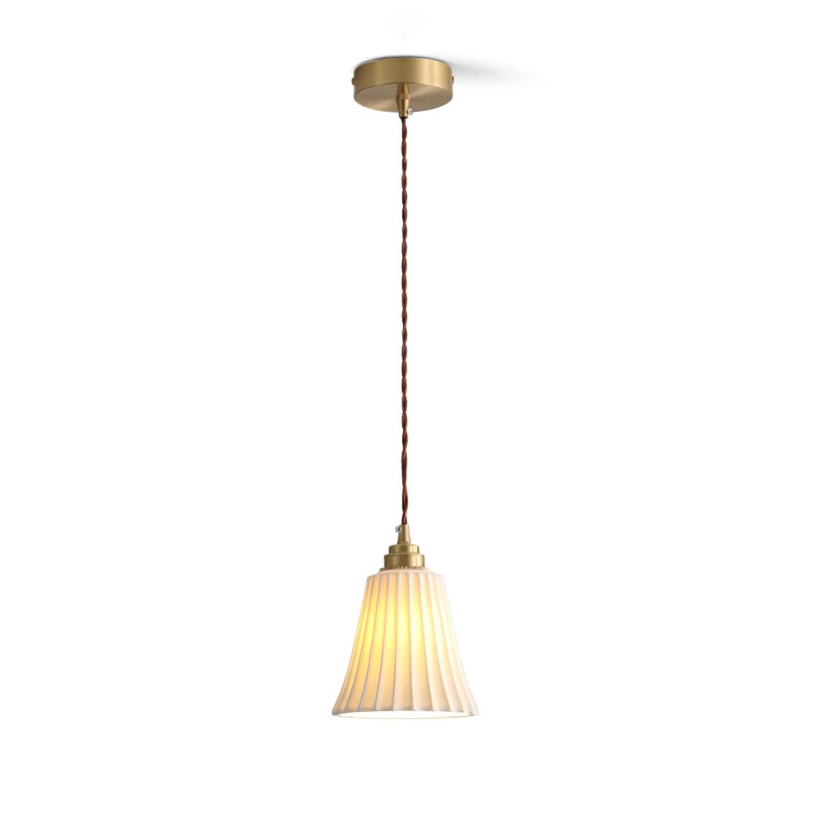 Trumpet Ceramic Pendant Light - Letslighting