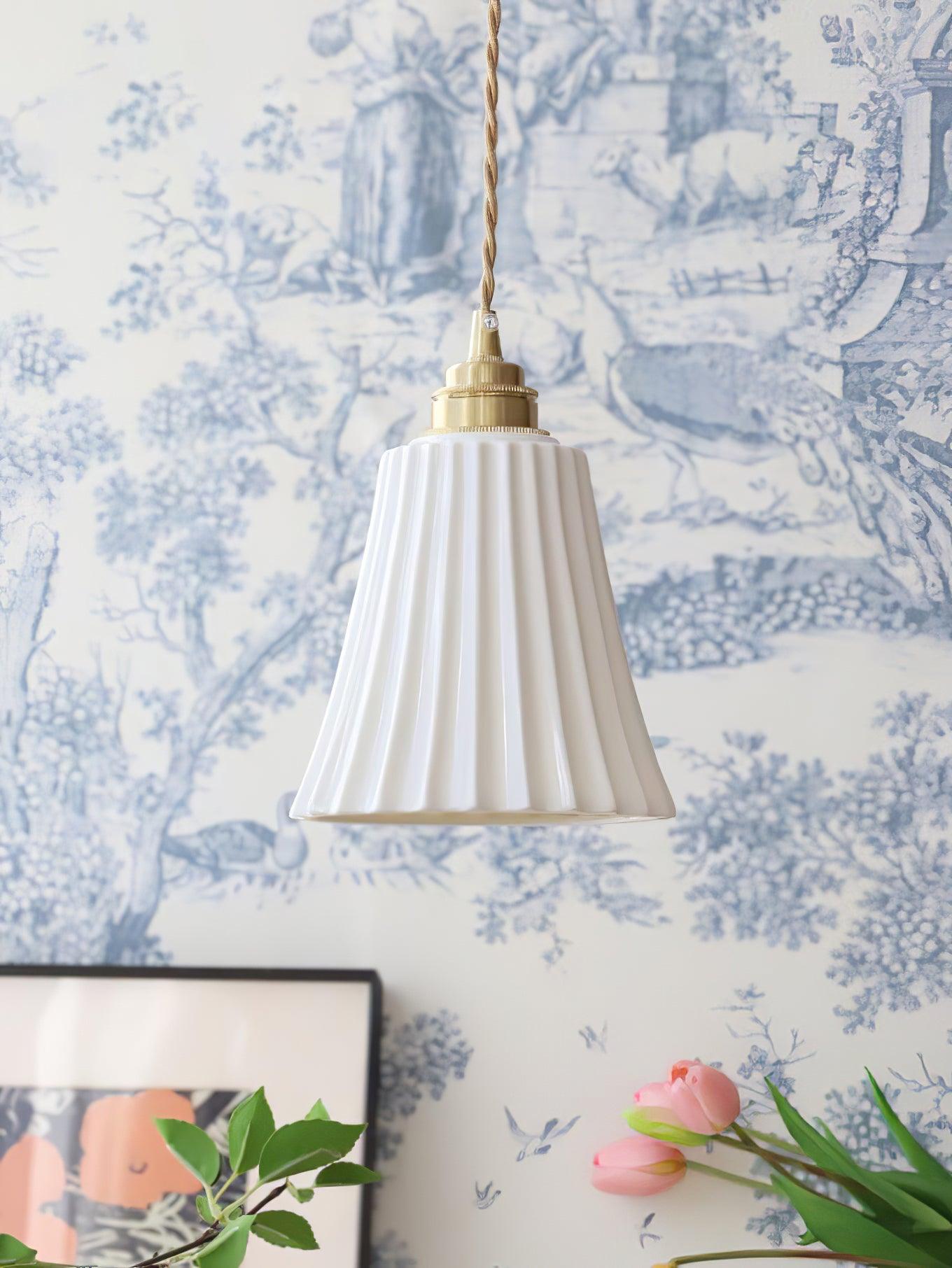 Trumpet Ceramic Pendant Light - Letslighting