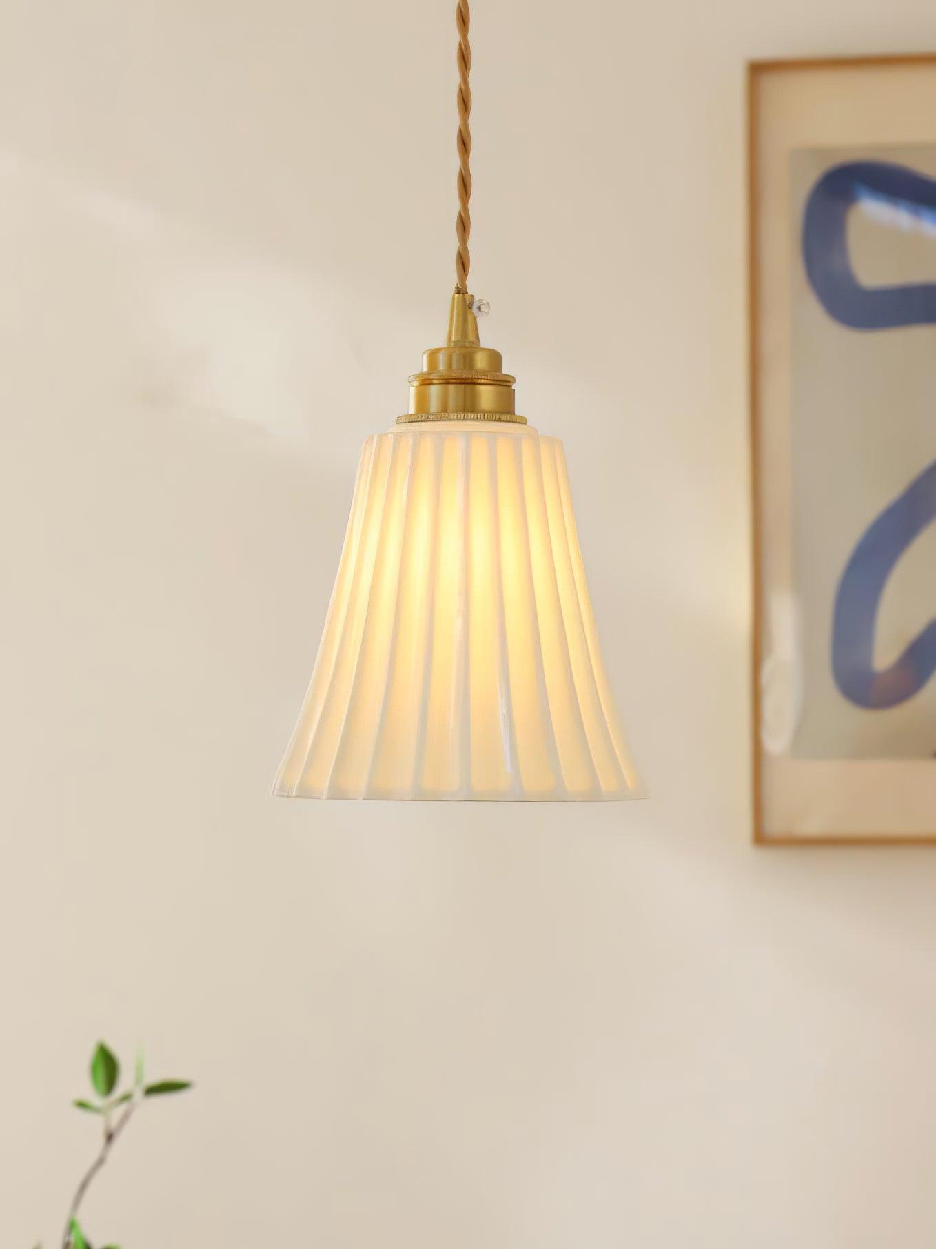 Trumpet Ceramic Pendant Light - Letslighting