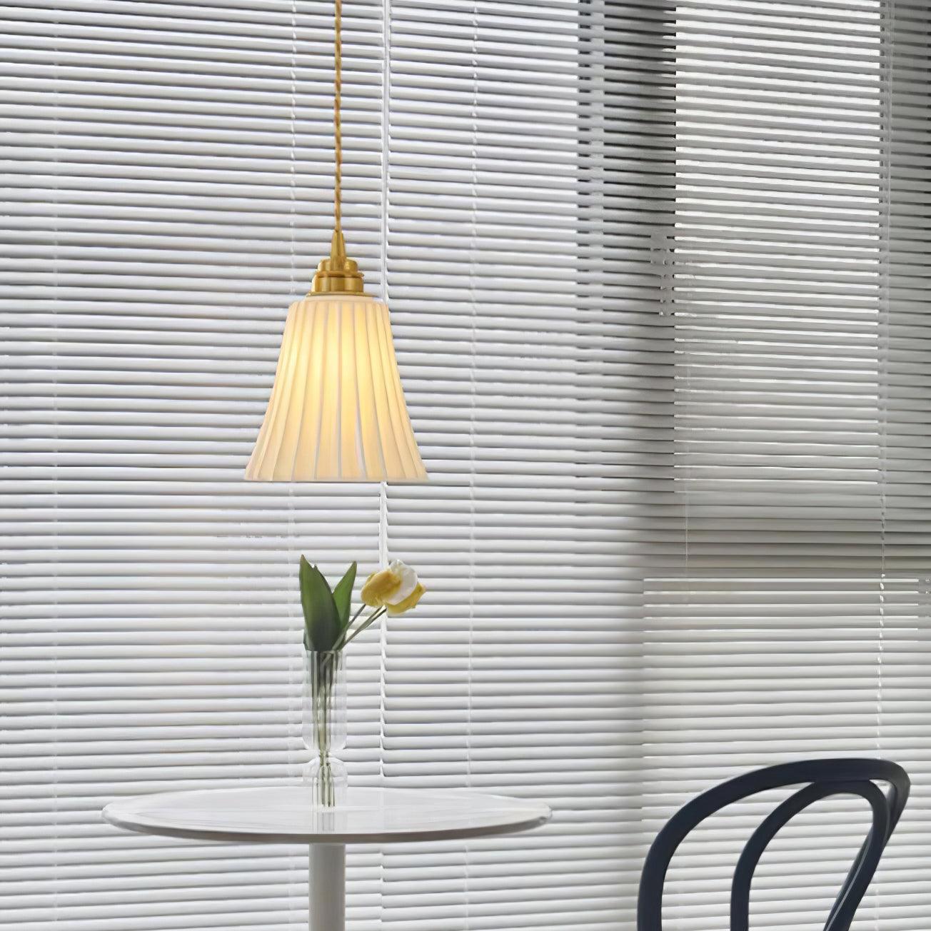 Trumpet Ceramic Pendant Light - Letslighting
