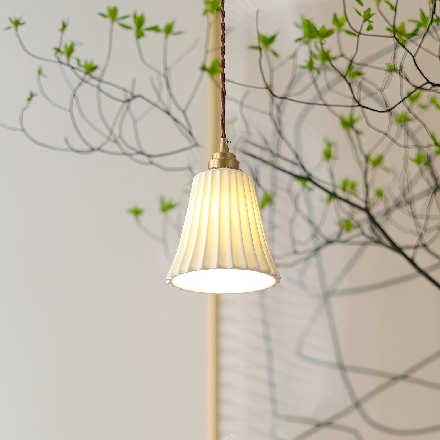 Trumpet Ceramic Pendant Light - Letslighting