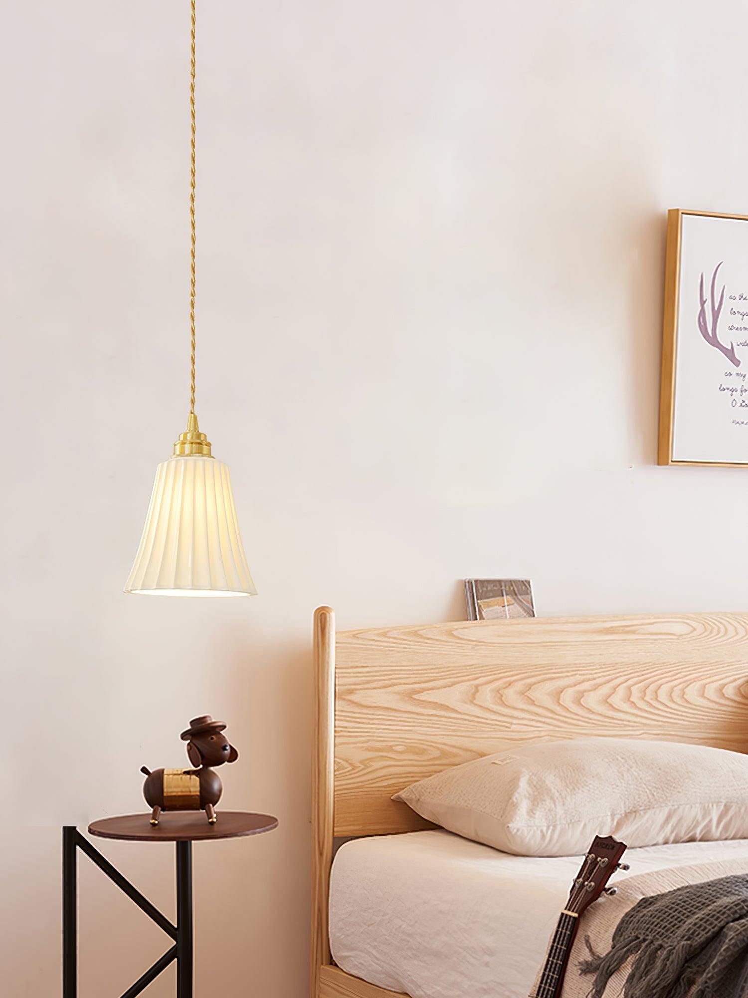 Trumpet Ceramic Pendant Light - Letslighting