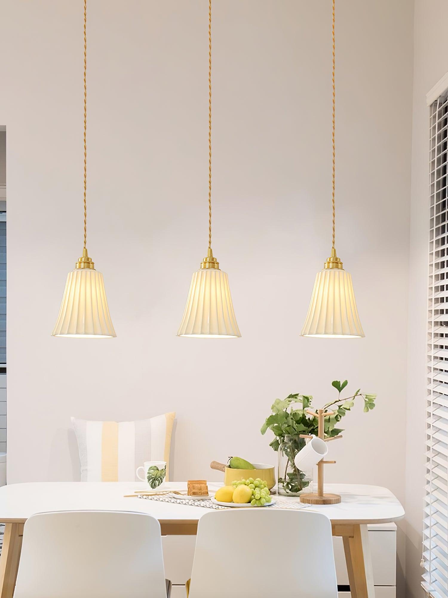 Trumpet Ceramic Pendant Light - Letslighting