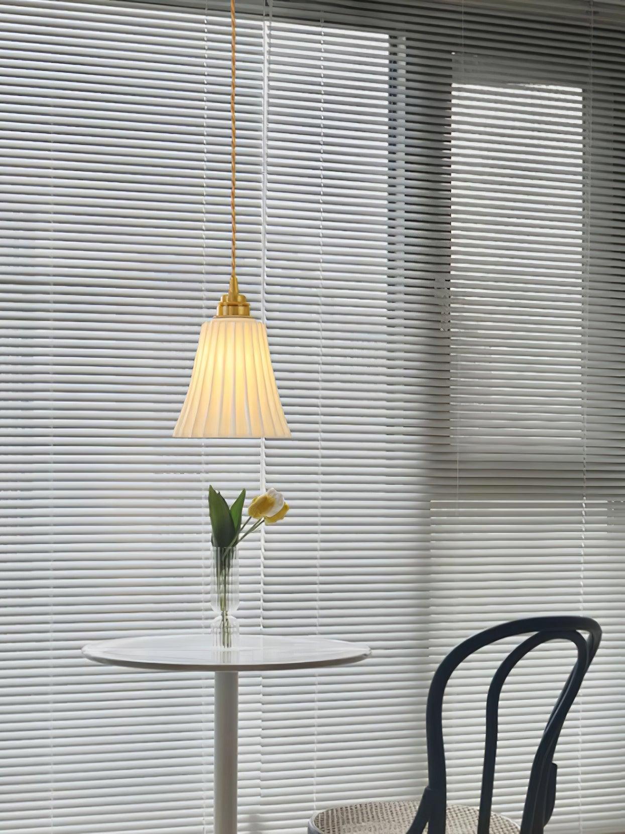 Trumpet Ceramic Pendant Light - Letslighting
