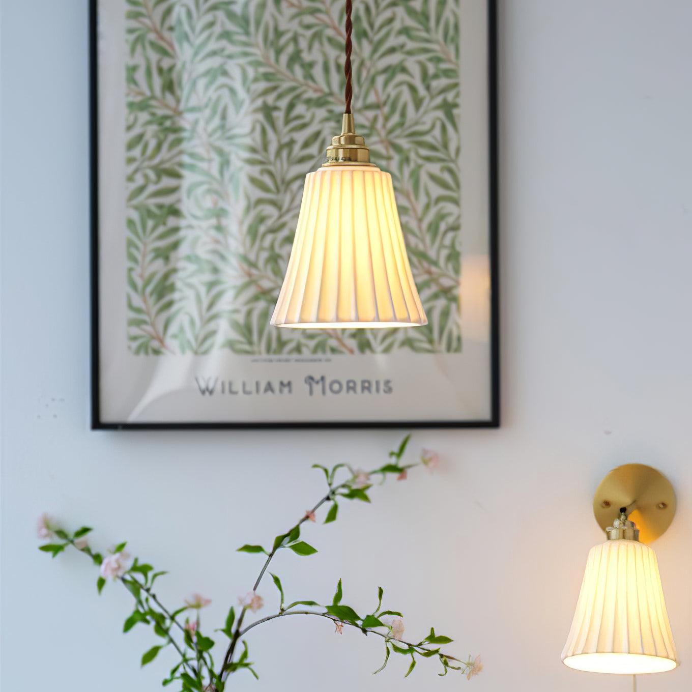 Trumpet Ceramic Pendant Light - Letslighting