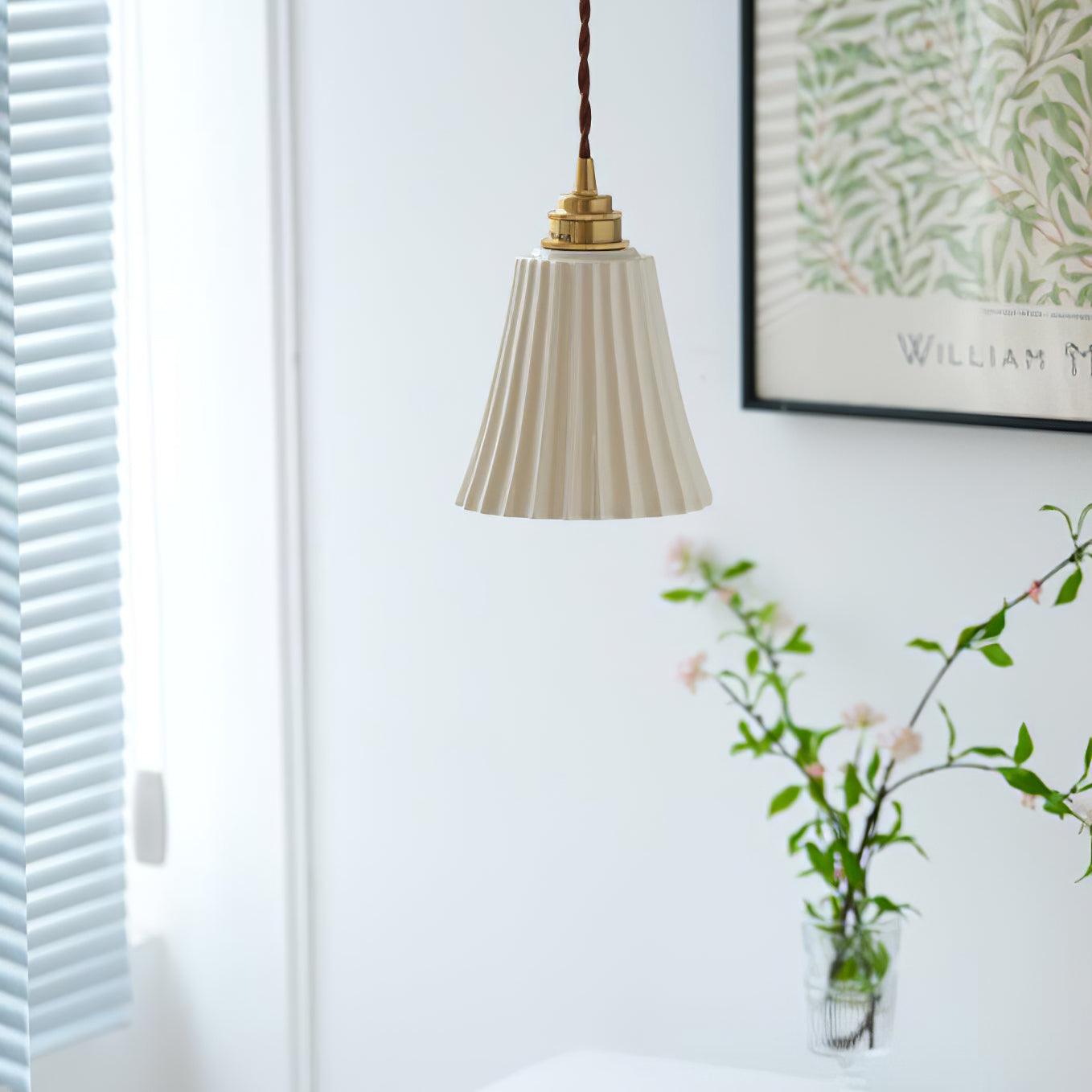 Trumpet Ceramic Pendant Light - Letslighting