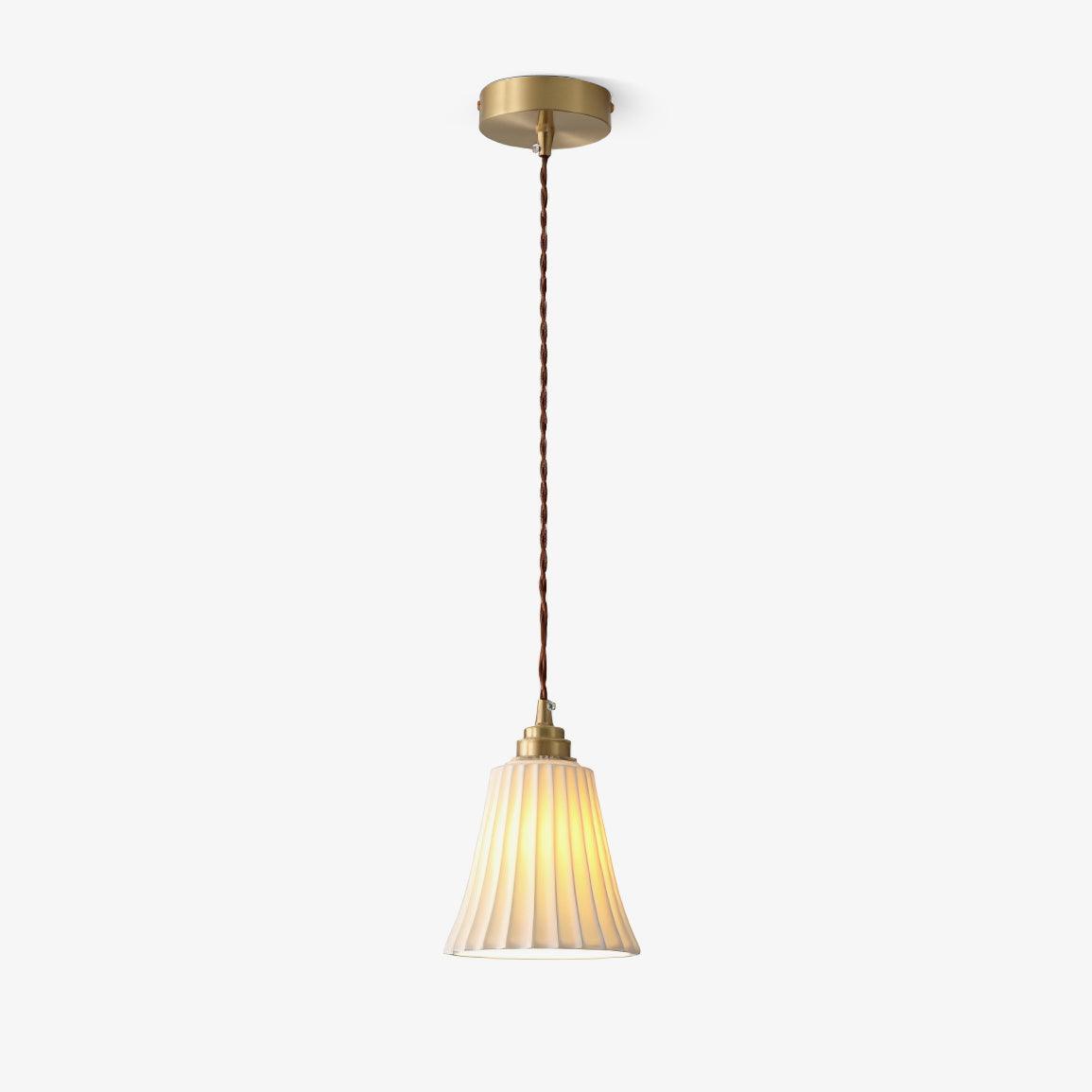 Trumpet Ceramic Pendant Light - Letslighting