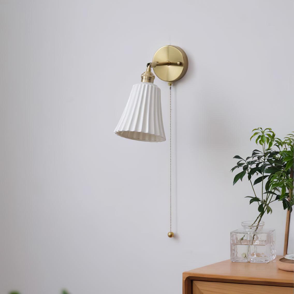Trumpet Ceramic Wall Light - Letslighting