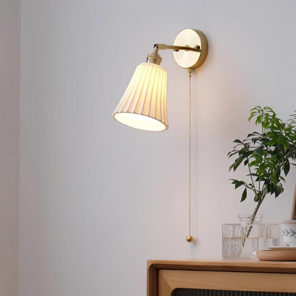 Trumpet Ceramic Wall Light - Letslighting