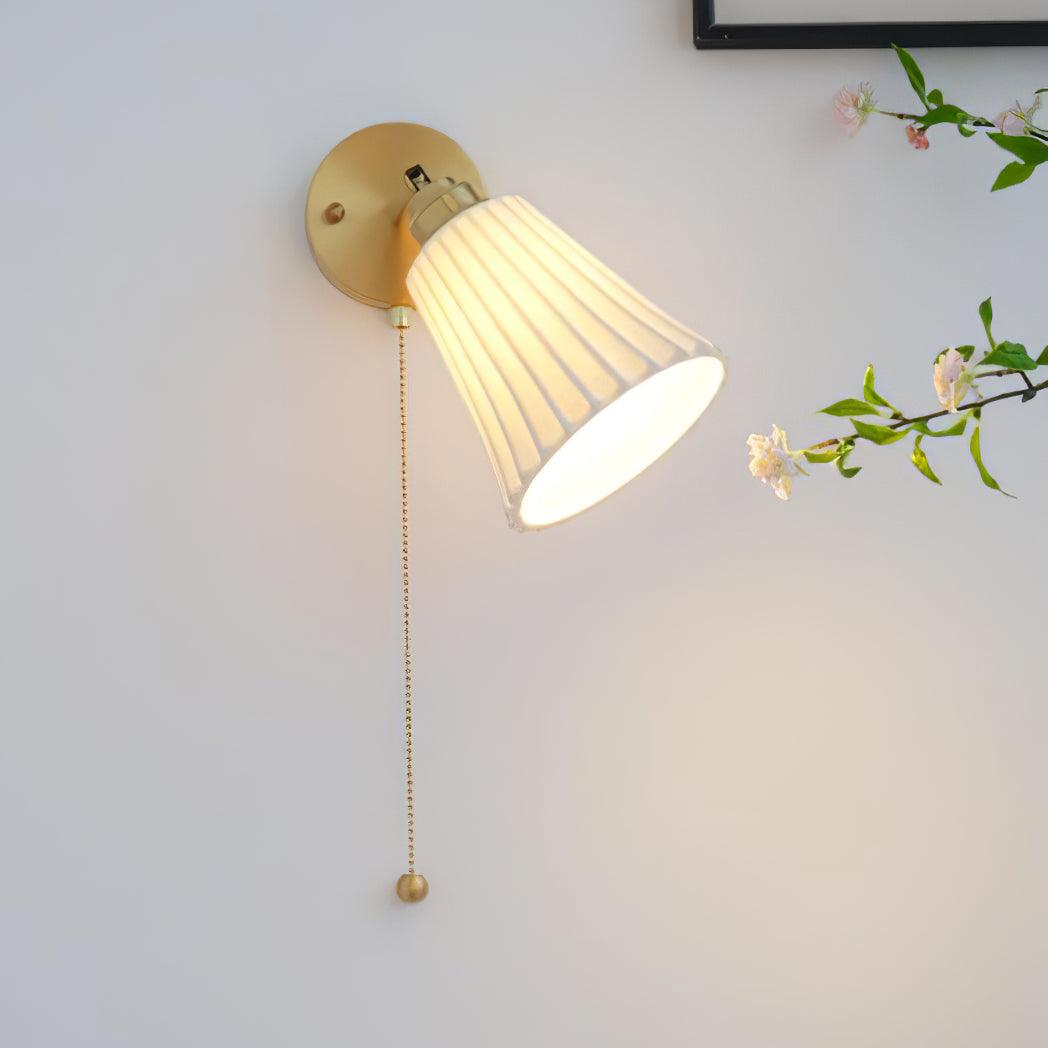 Trumpet Ceramic Wall Light - Letslighting