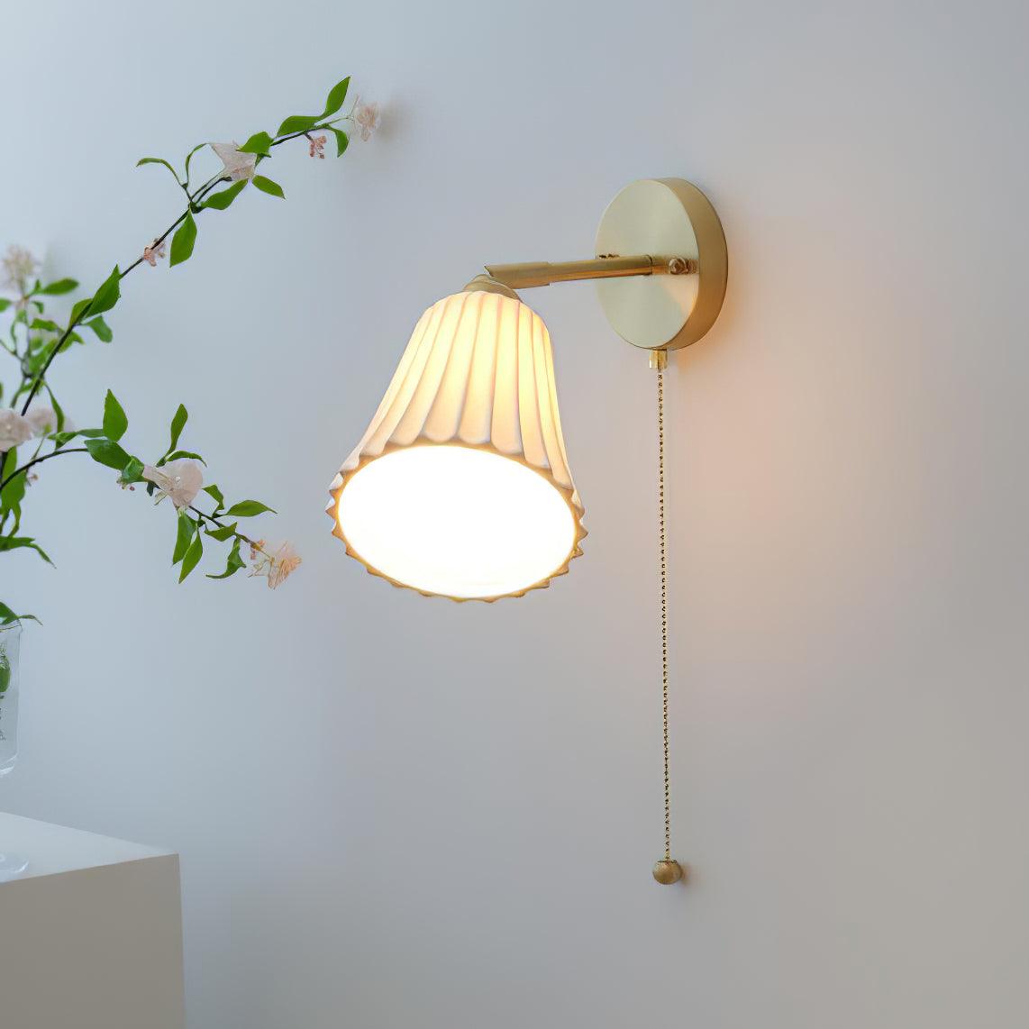 Trumpet Ceramic Wall Light - Letslighting