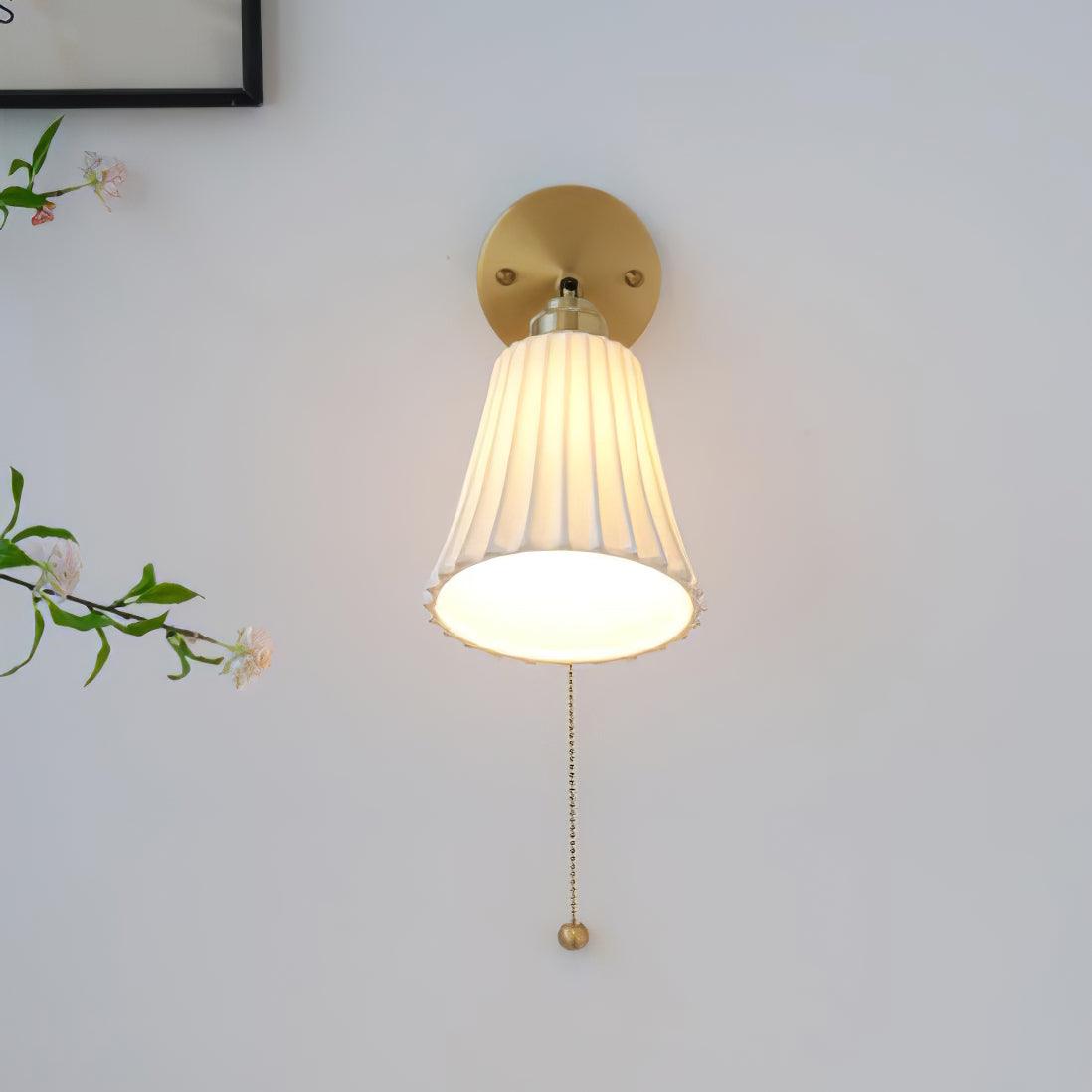 Trumpet Ceramic Wall Light - Letslighting