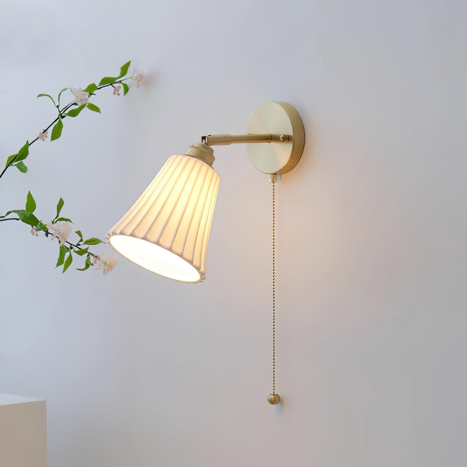Trumpet Ceramic Wall Light - Letslighting