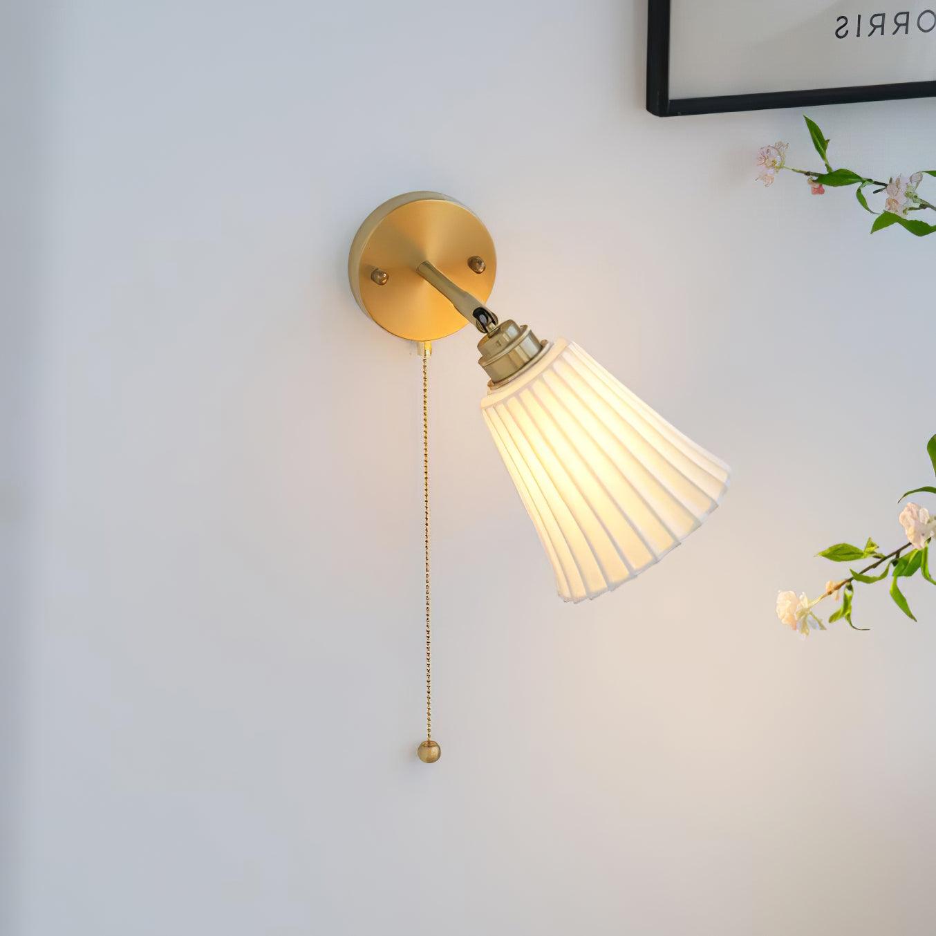 Trumpet Ceramic Wall Light - Letslighting