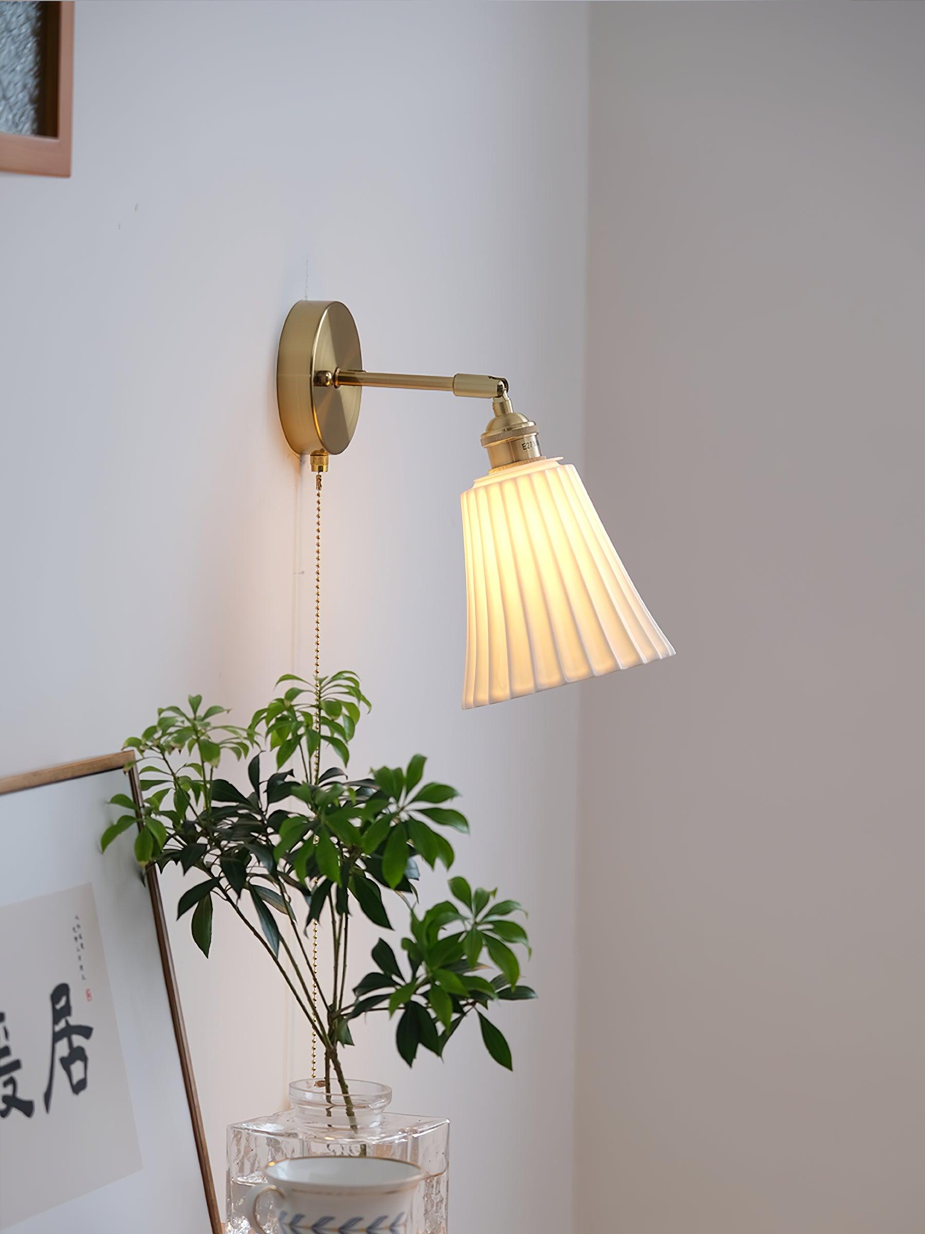 Trumpet Ceramic Wall Light - Letslighting