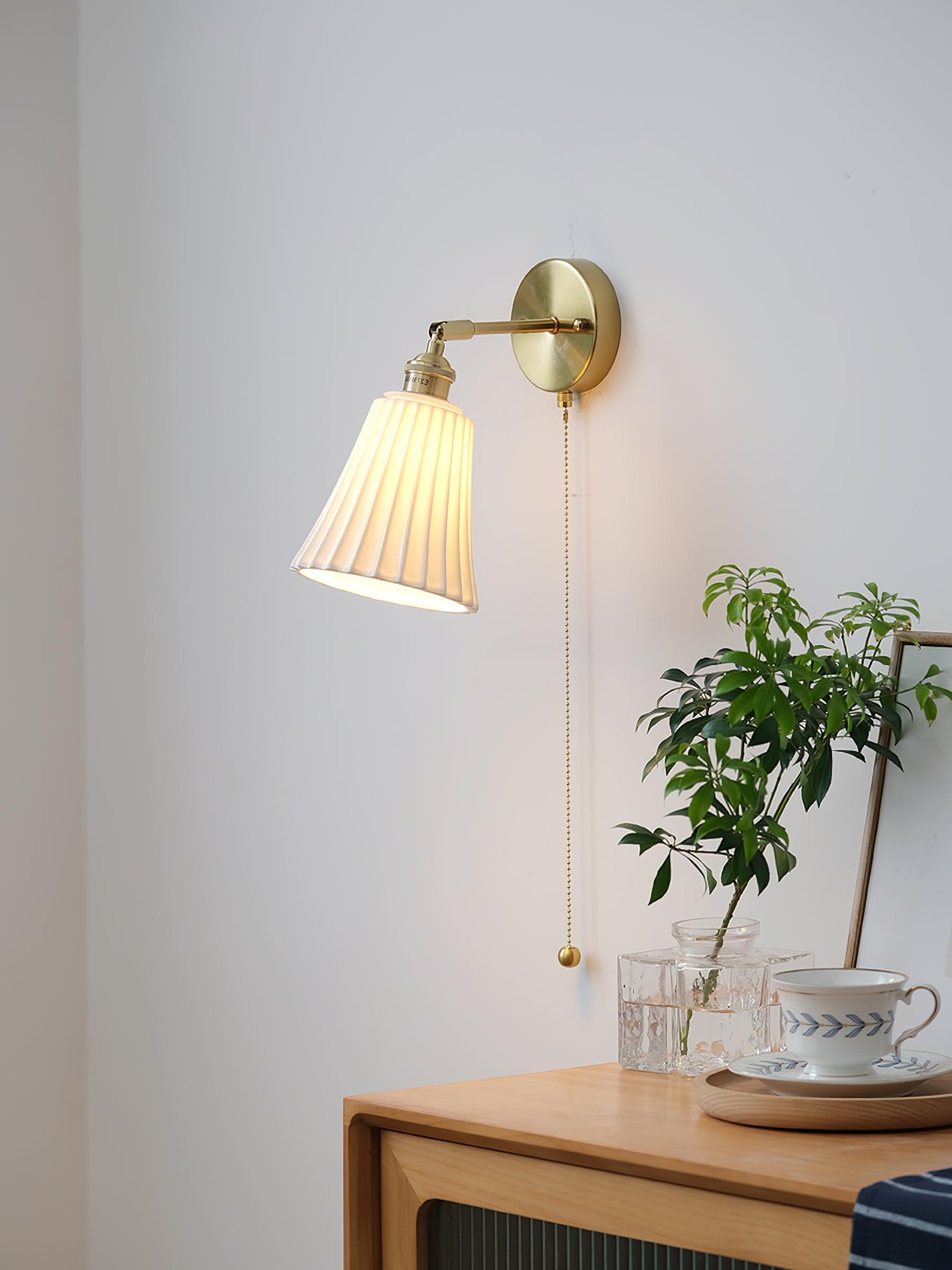 Trumpet Ceramic Wall Light - Letslighting