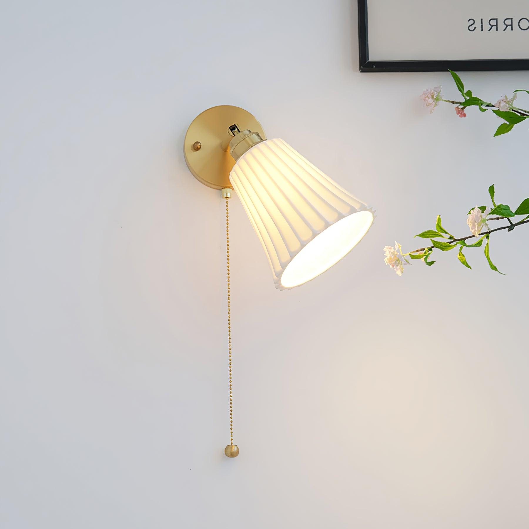 Trumpet Ceramic Wall Light - Letslighting