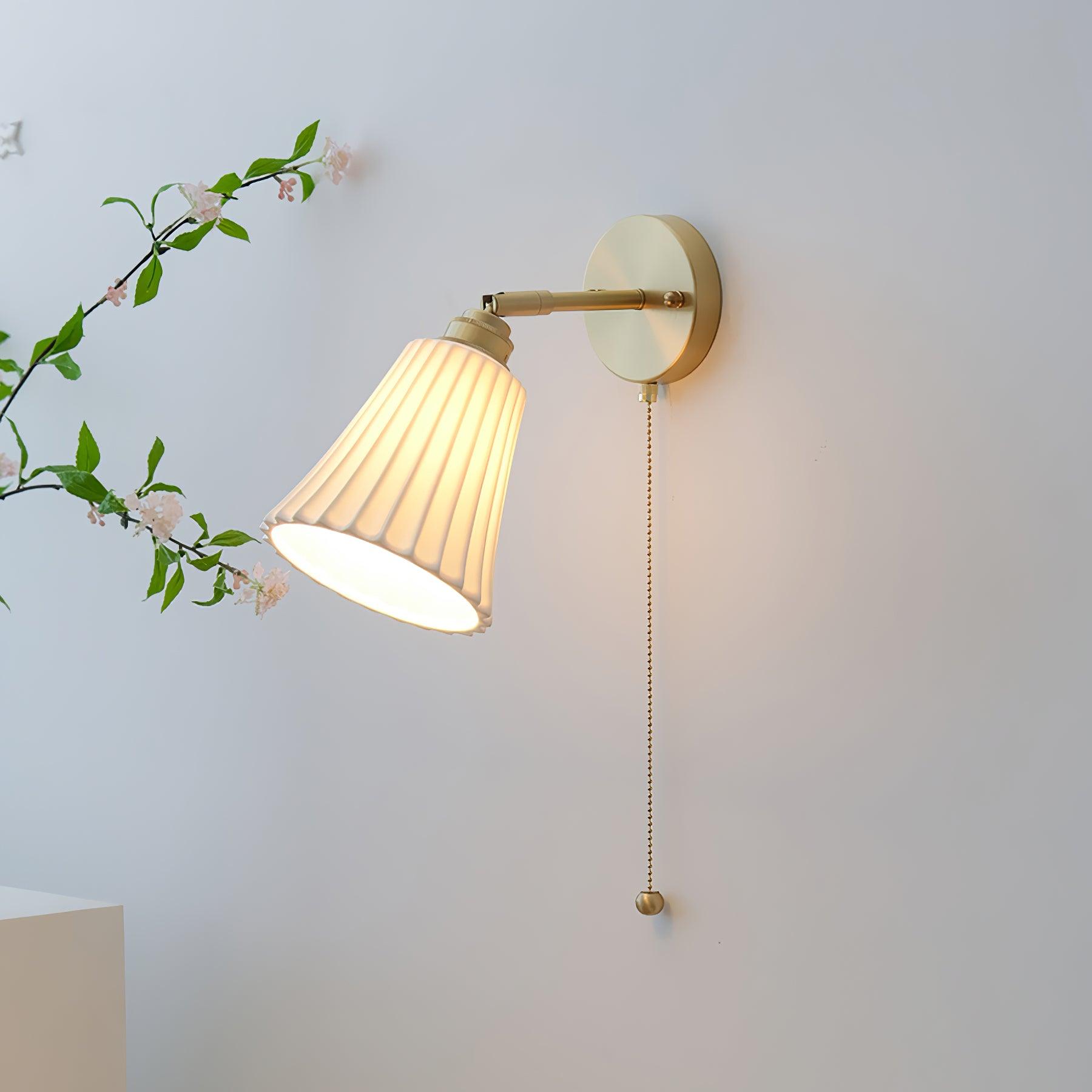 Trumpet Ceramic Wall Light - Letslighting