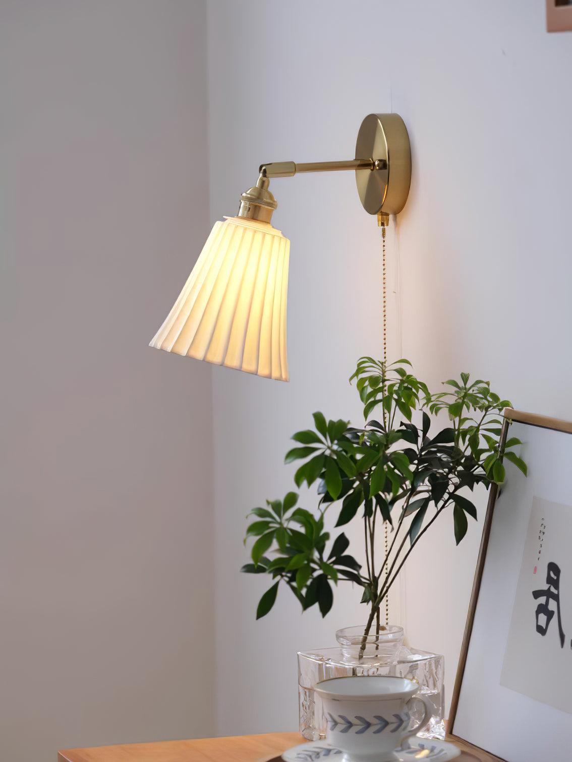 Trumpet Ceramic Wall Light - Letslighting
