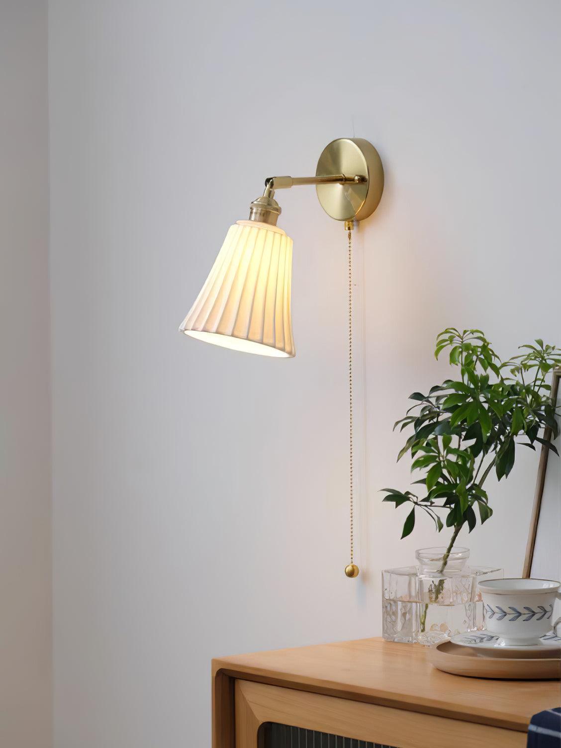 Trumpet Ceramic Wall Light - Letslighting