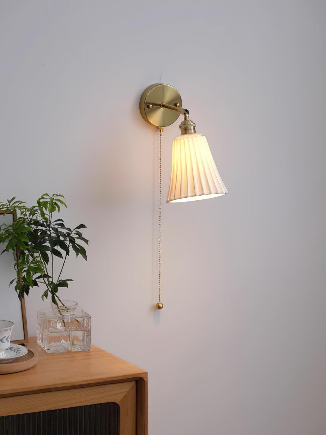 Trumpet Ceramic Wall Light - Letslighting