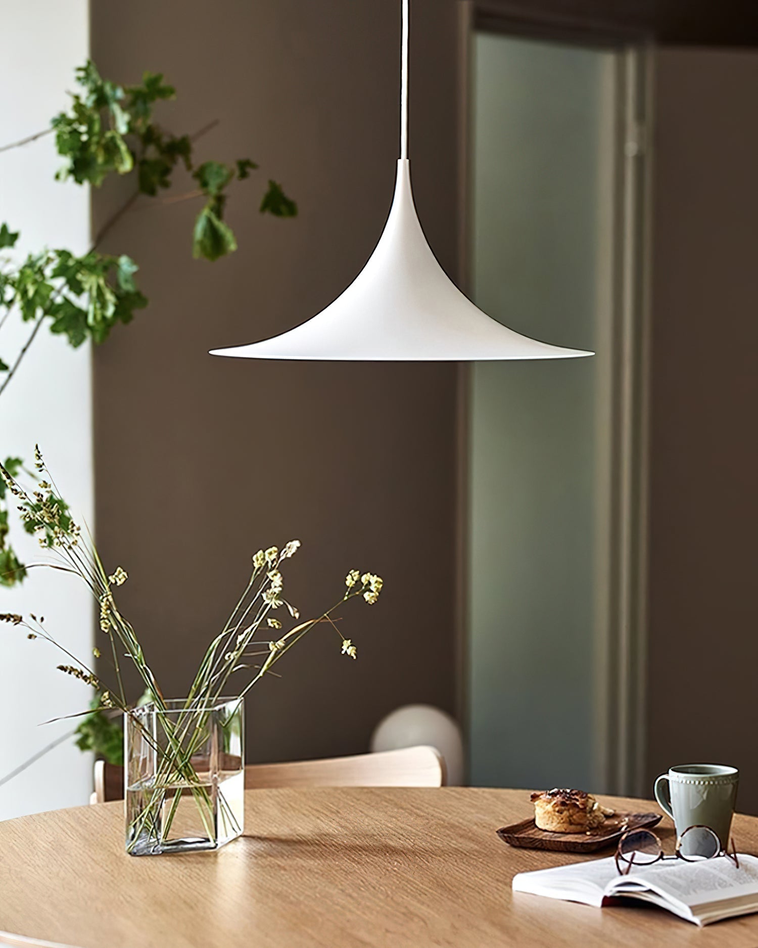 Pendant Lamp Slim Neck and Wide Flare Contemporary Dining - Letslighting