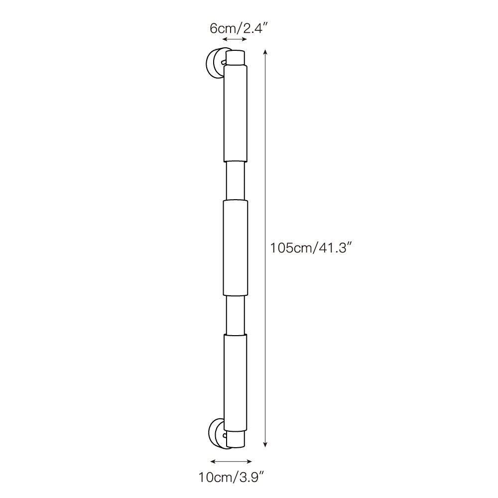 Alraei Modern Minimalist Tube Alabaster Wall Lamp - Lamp Copper