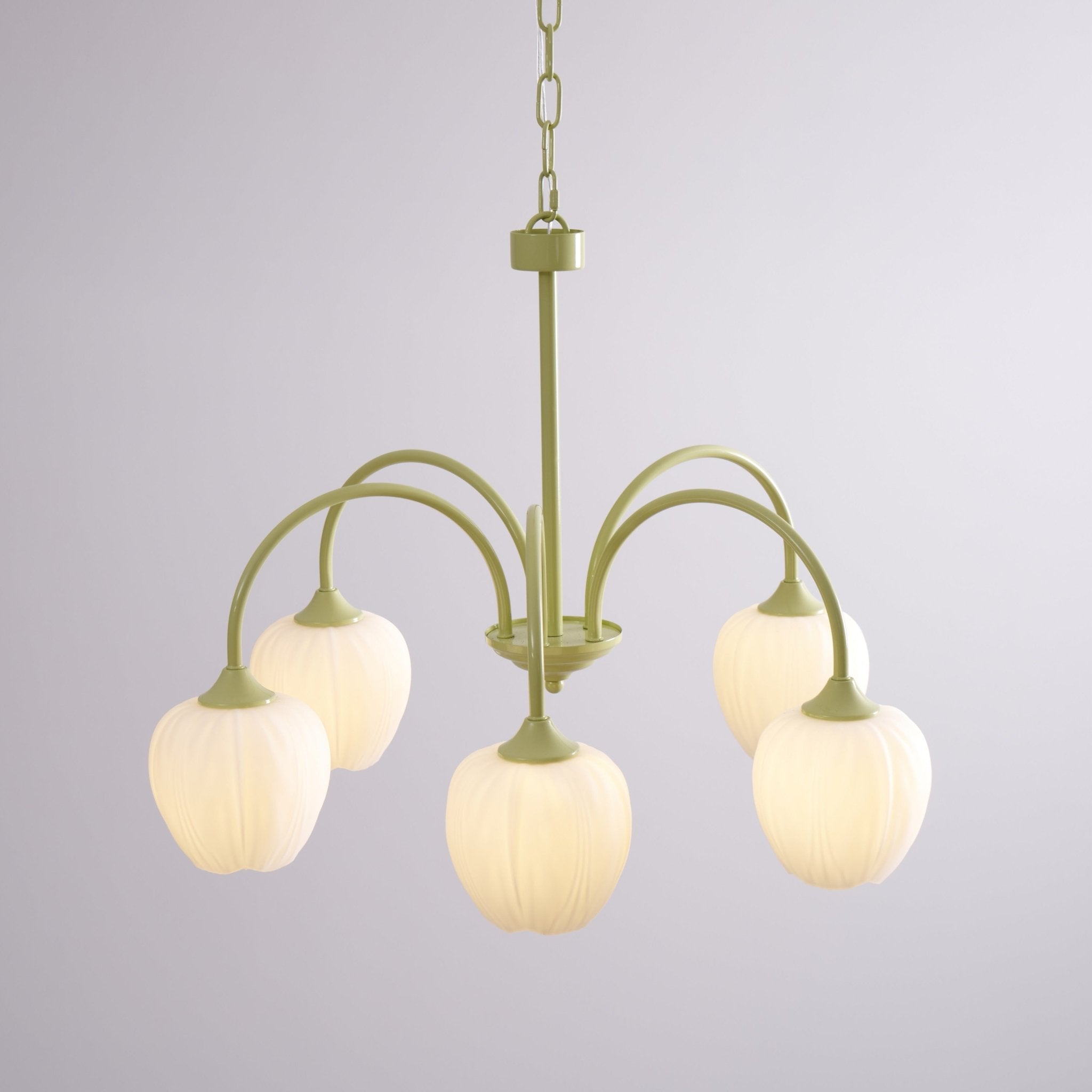 Tulip Matcha Chandelier - Letslighting