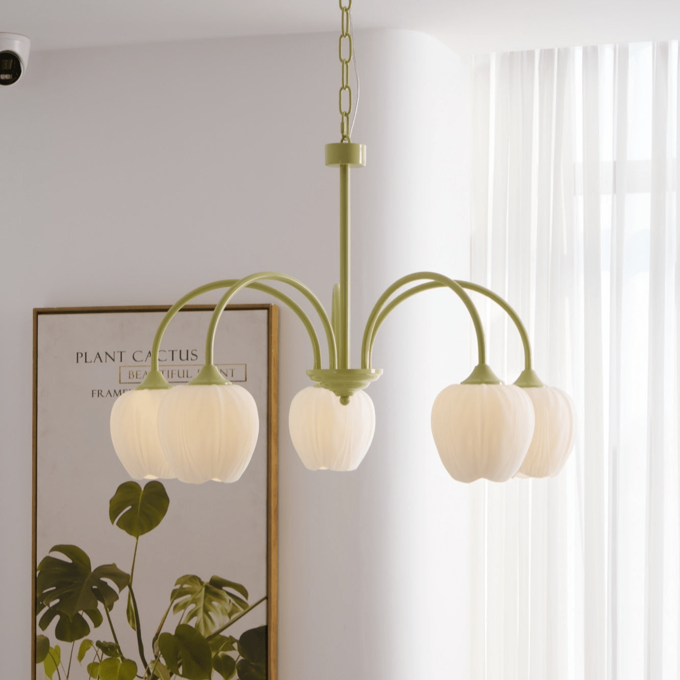 Tulip Matcha Chandelier - Letslighting