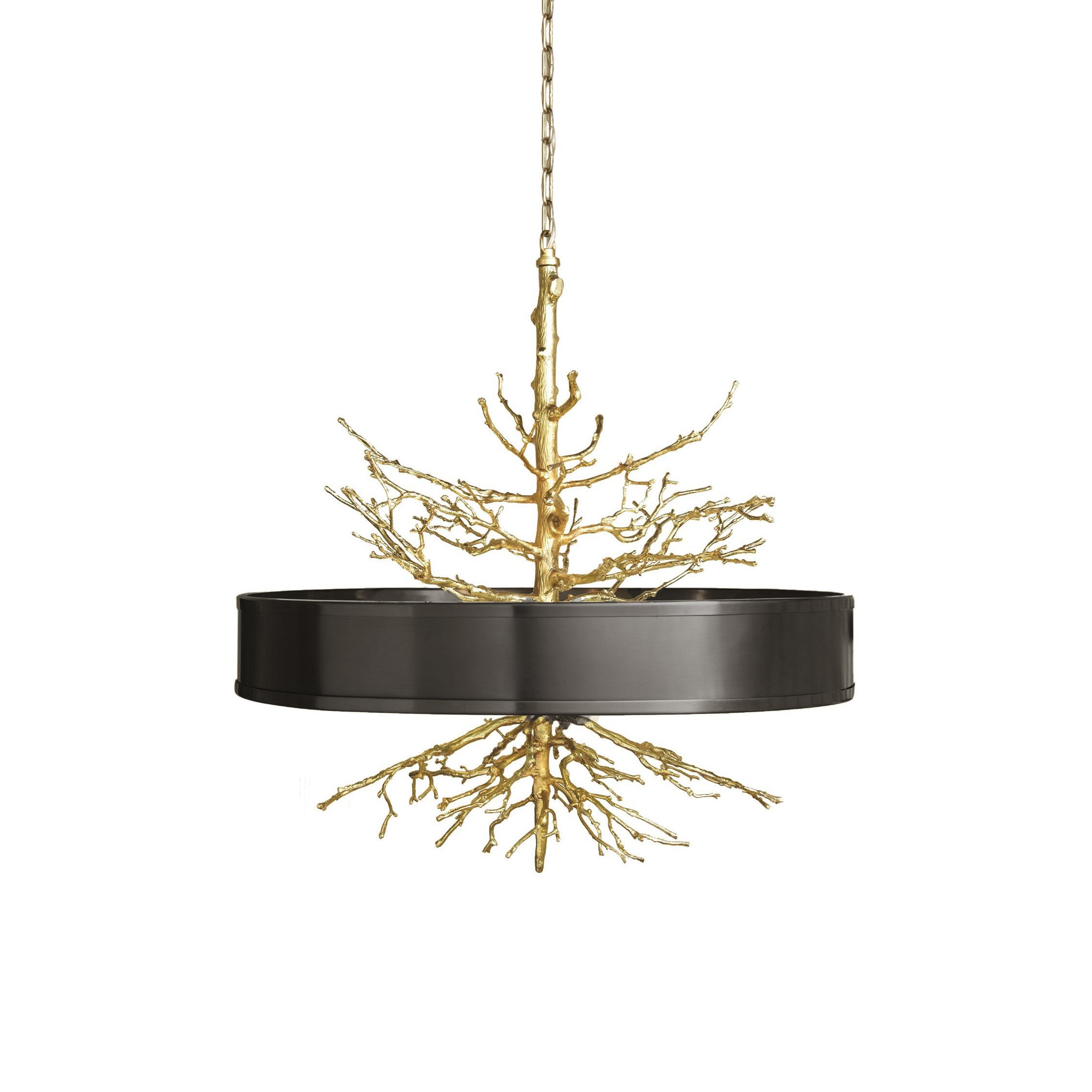 Arvele Individual Creativity Brass Metal Chandelier - Lamp Copper