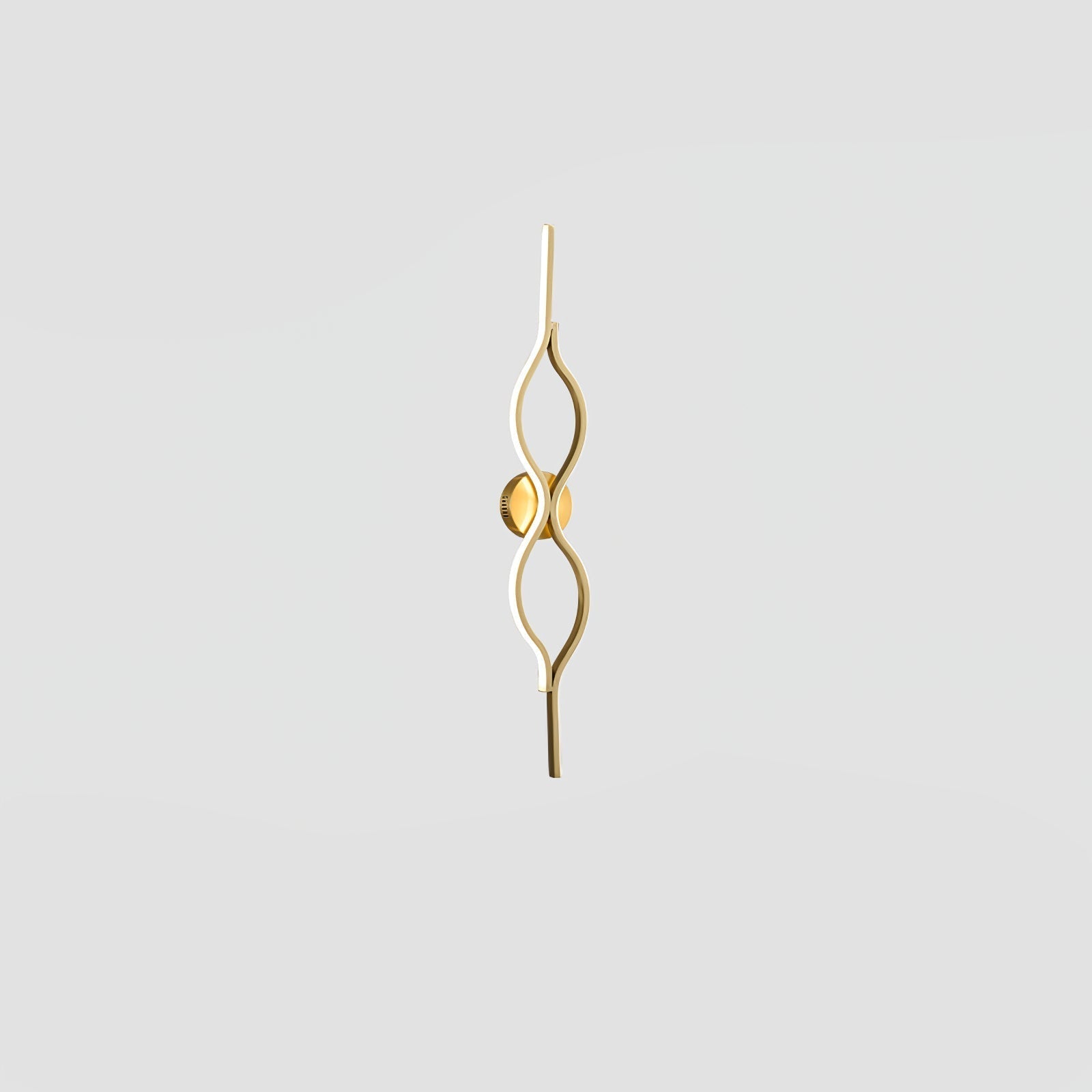 Twist Brass Wall Light - Letslighting