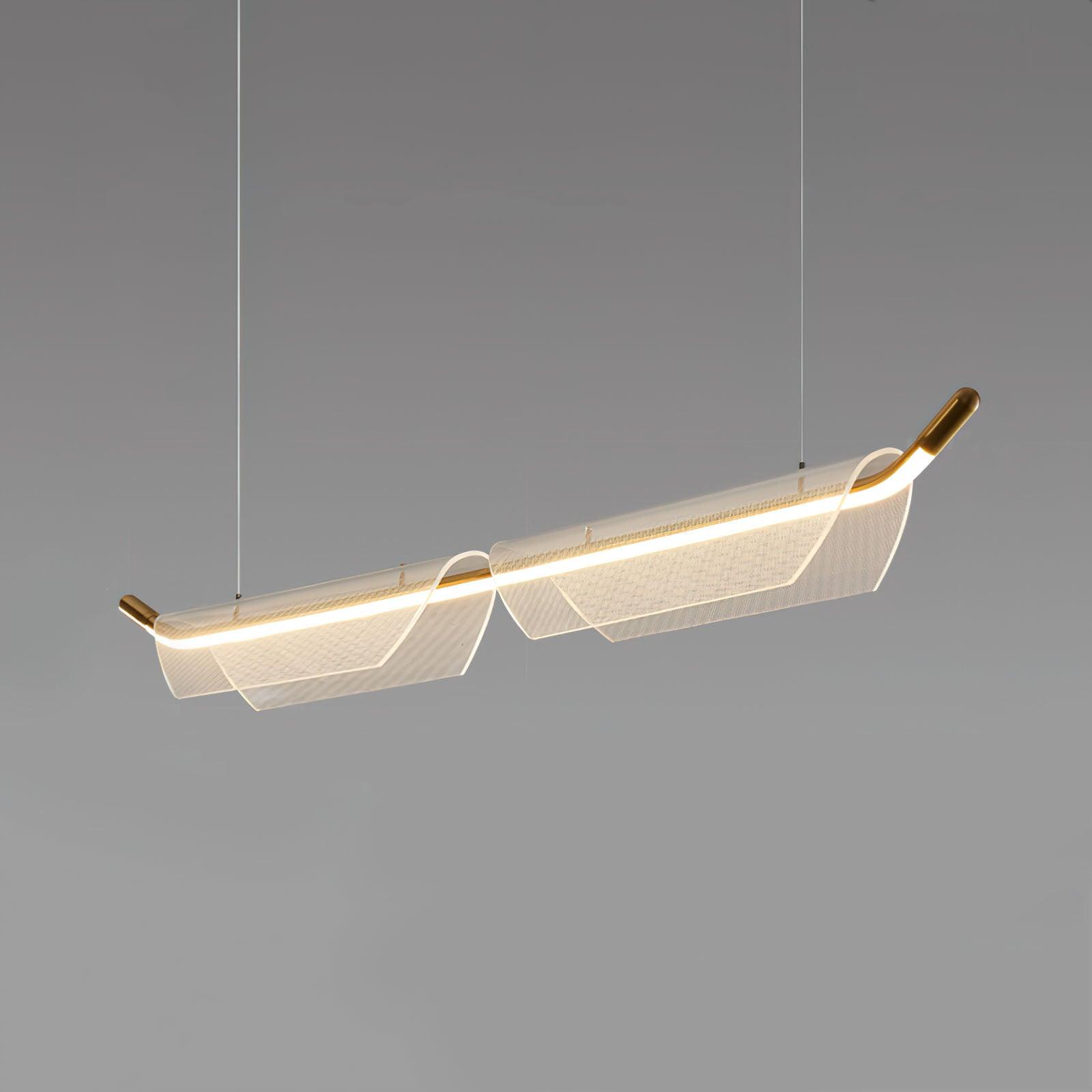 Two Boats Acrylic Pendant Light - Letslighting