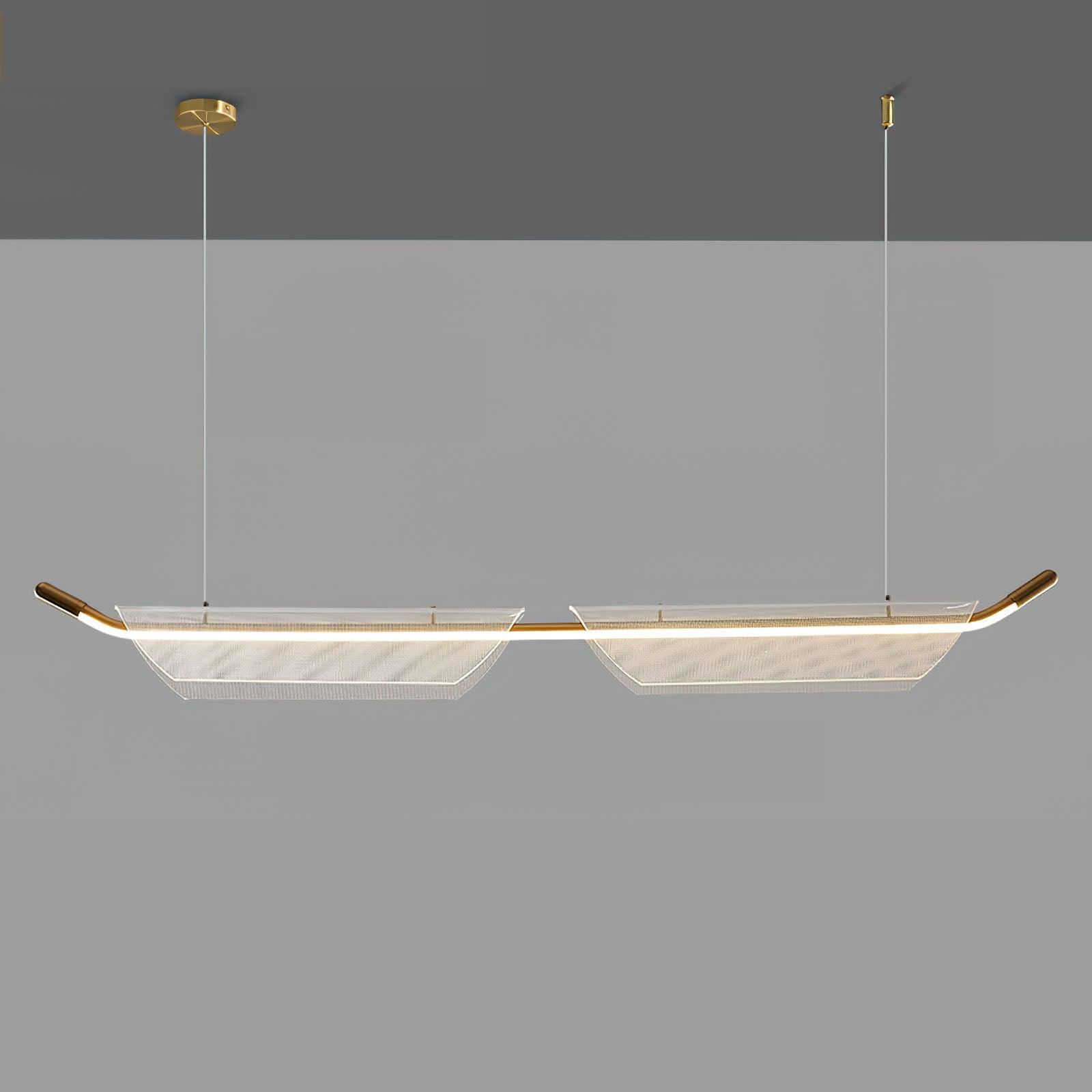 Two Boats Acrylic Pendant Light - Letslighting