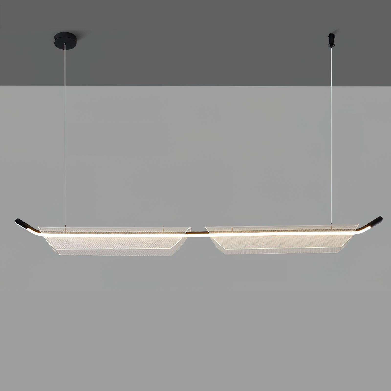 Two Boats Acrylic Pendant Light - Letslighting