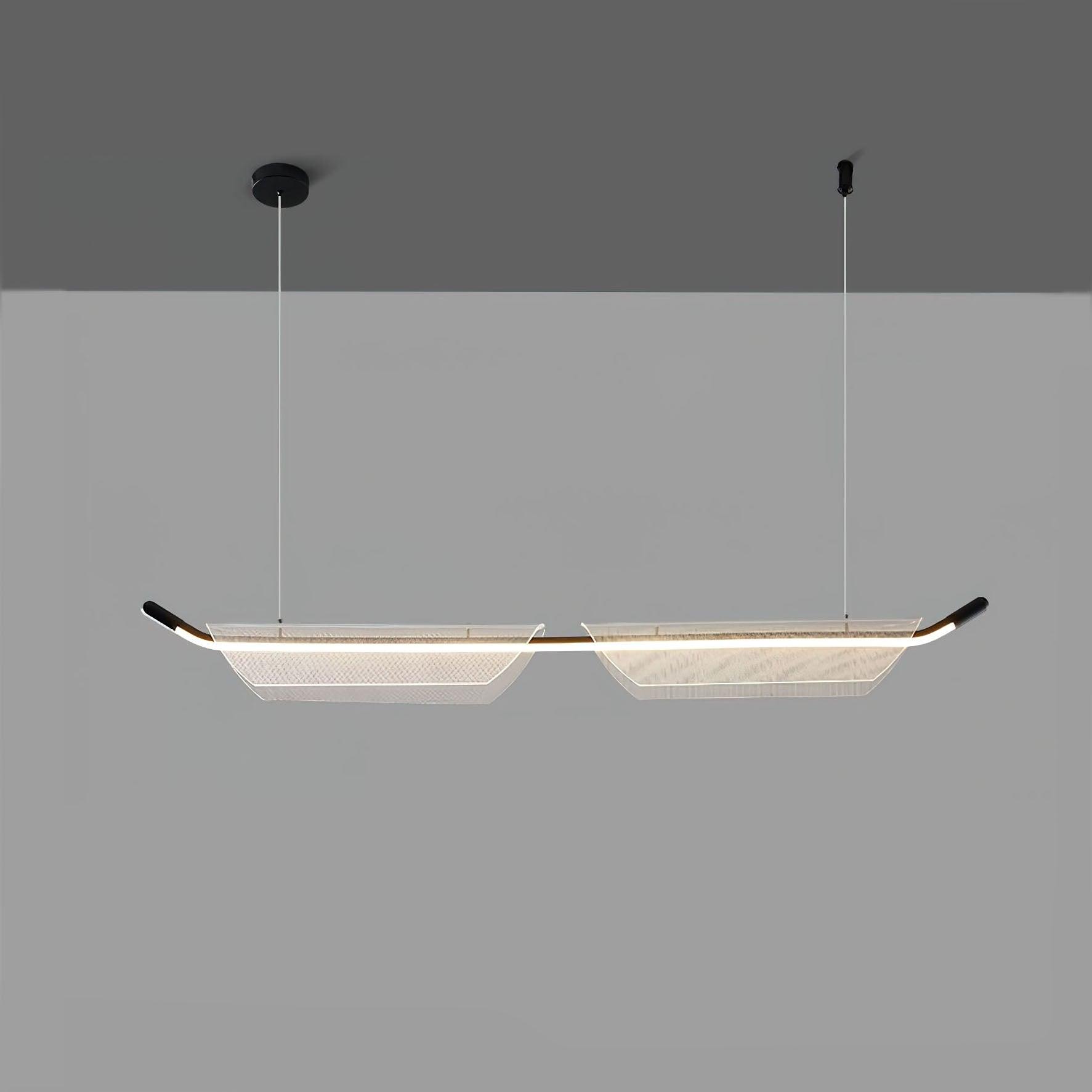 Two Boats Acrylic Pendant Light - Letslighting