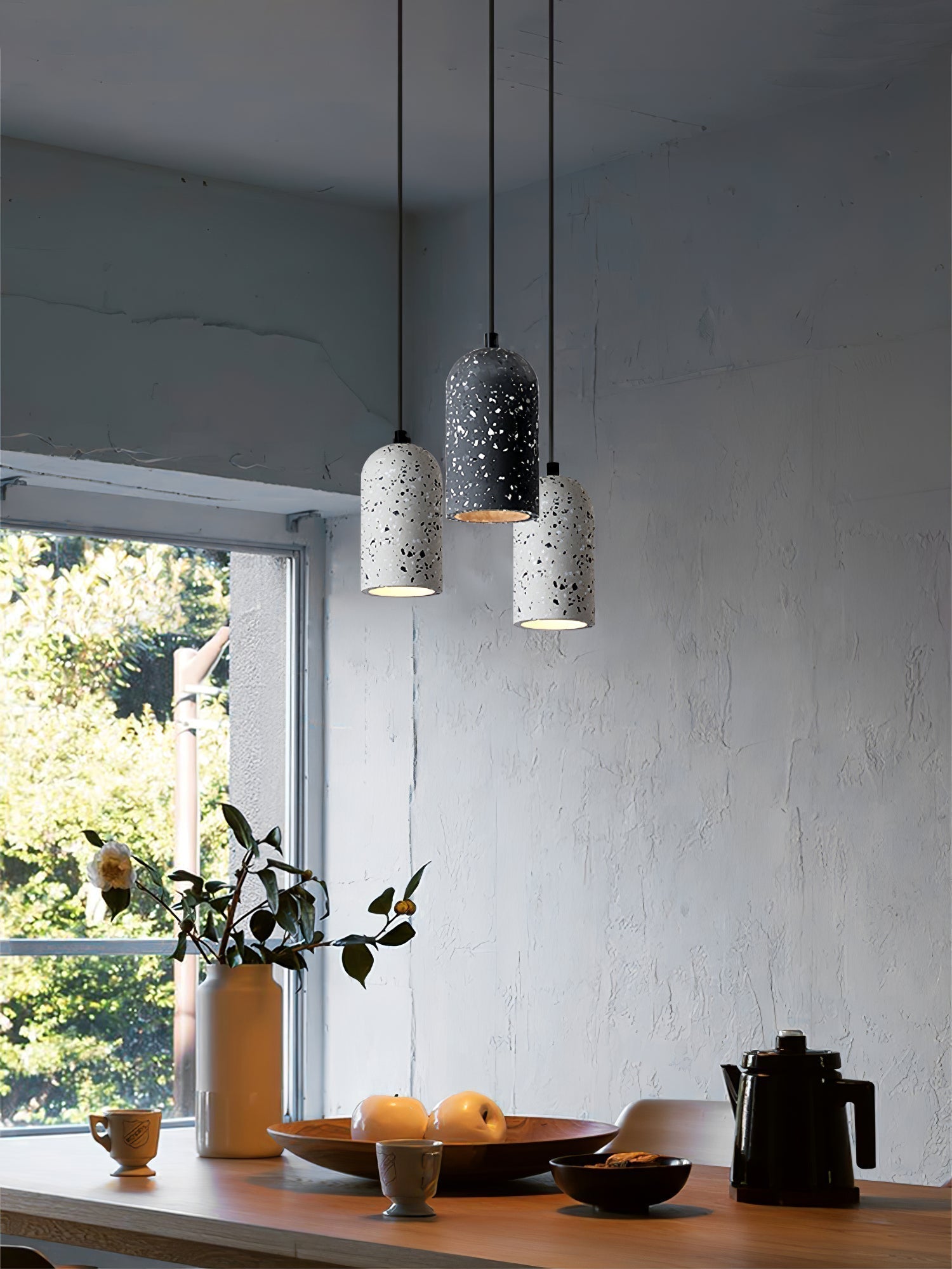 U Concrete Pendant Lamp - Letslighting