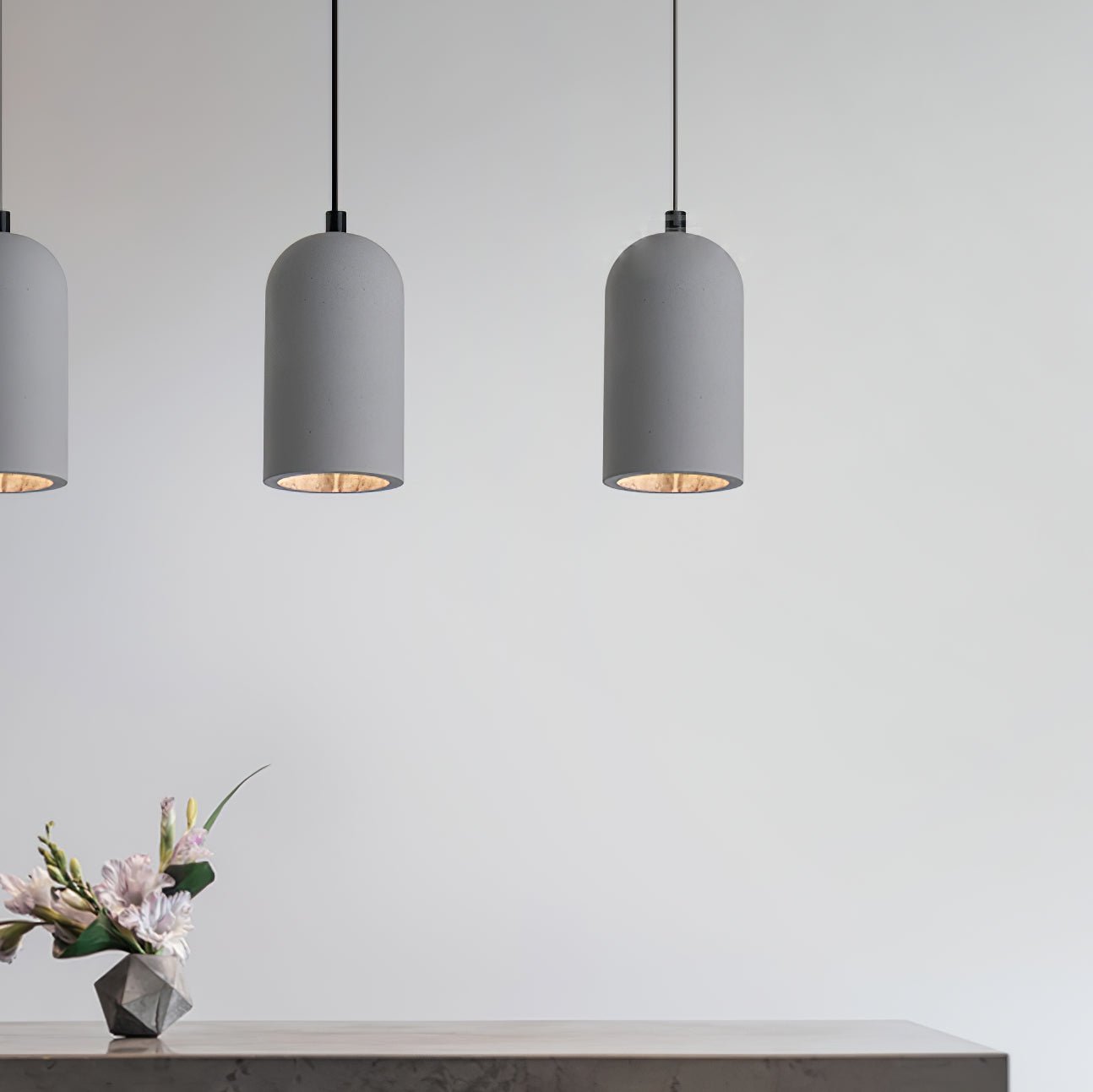 U Concrete Pendant Lamp - Letslighting